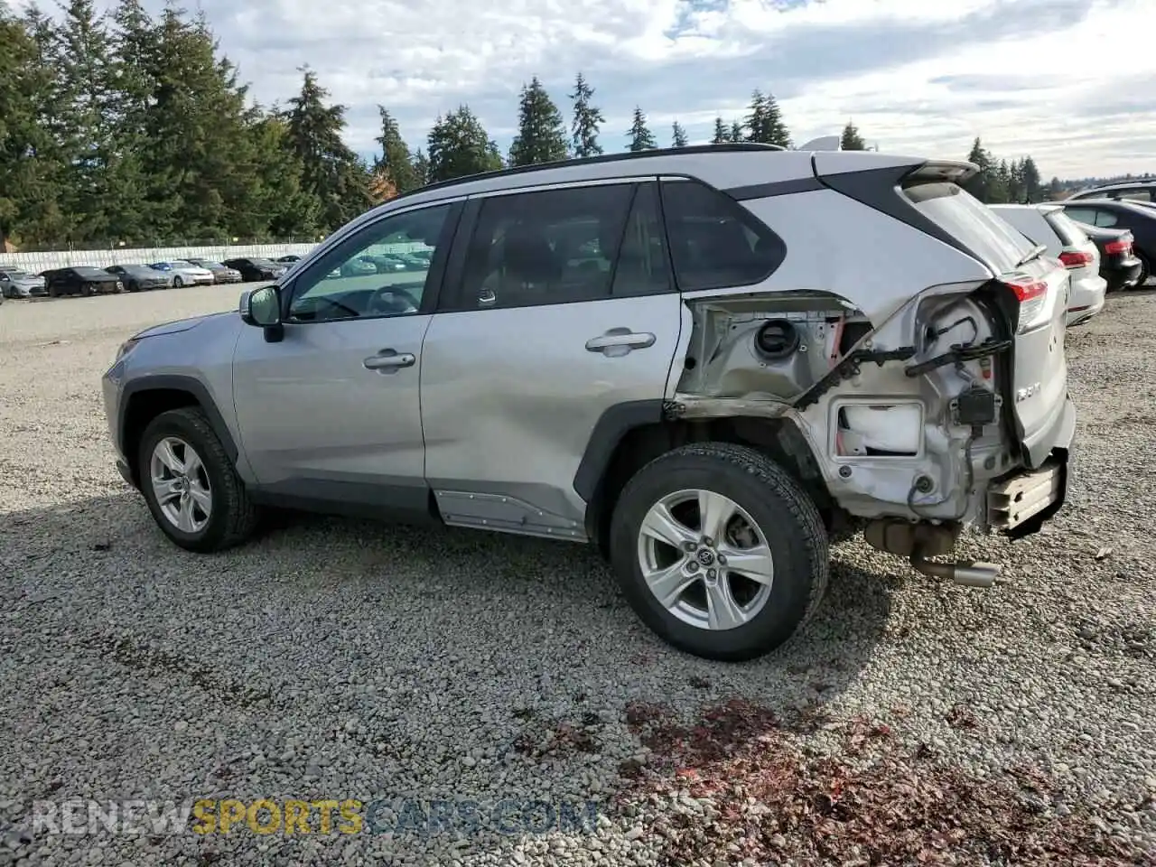 2 Photograph of a damaged car 2T3P1RFV6KW044215 TOYOTA RAV4 2019