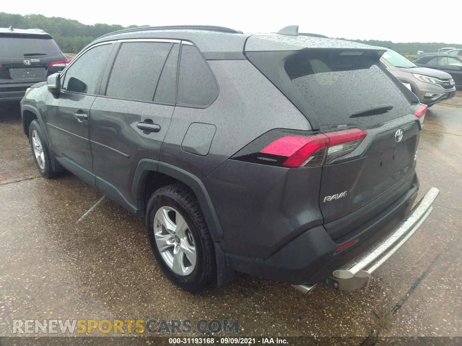 3 fotografías del automóvil dañado 2T3P1RFV7KC033287 TOYOTA RAV4 2019
