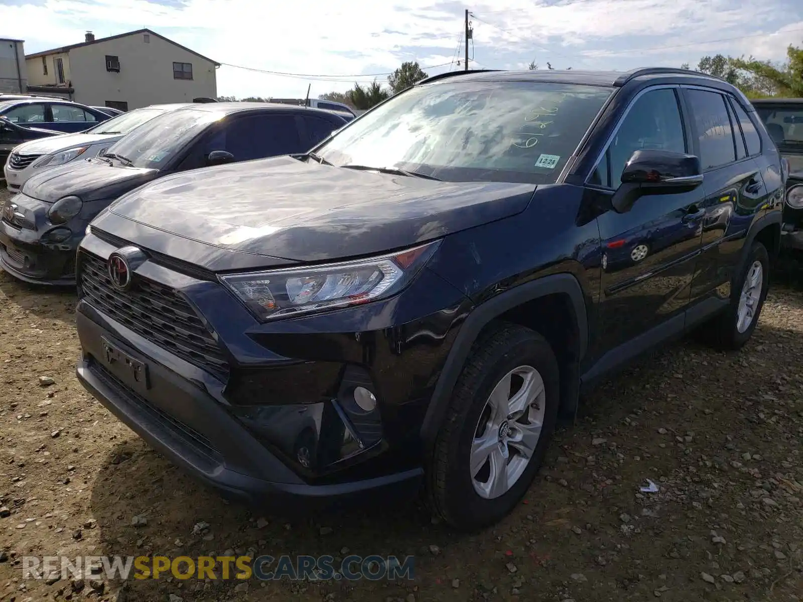 2 Photograph of a damaged car 2T3P1RFV7KC049568 TOYOTA RAV4 2019