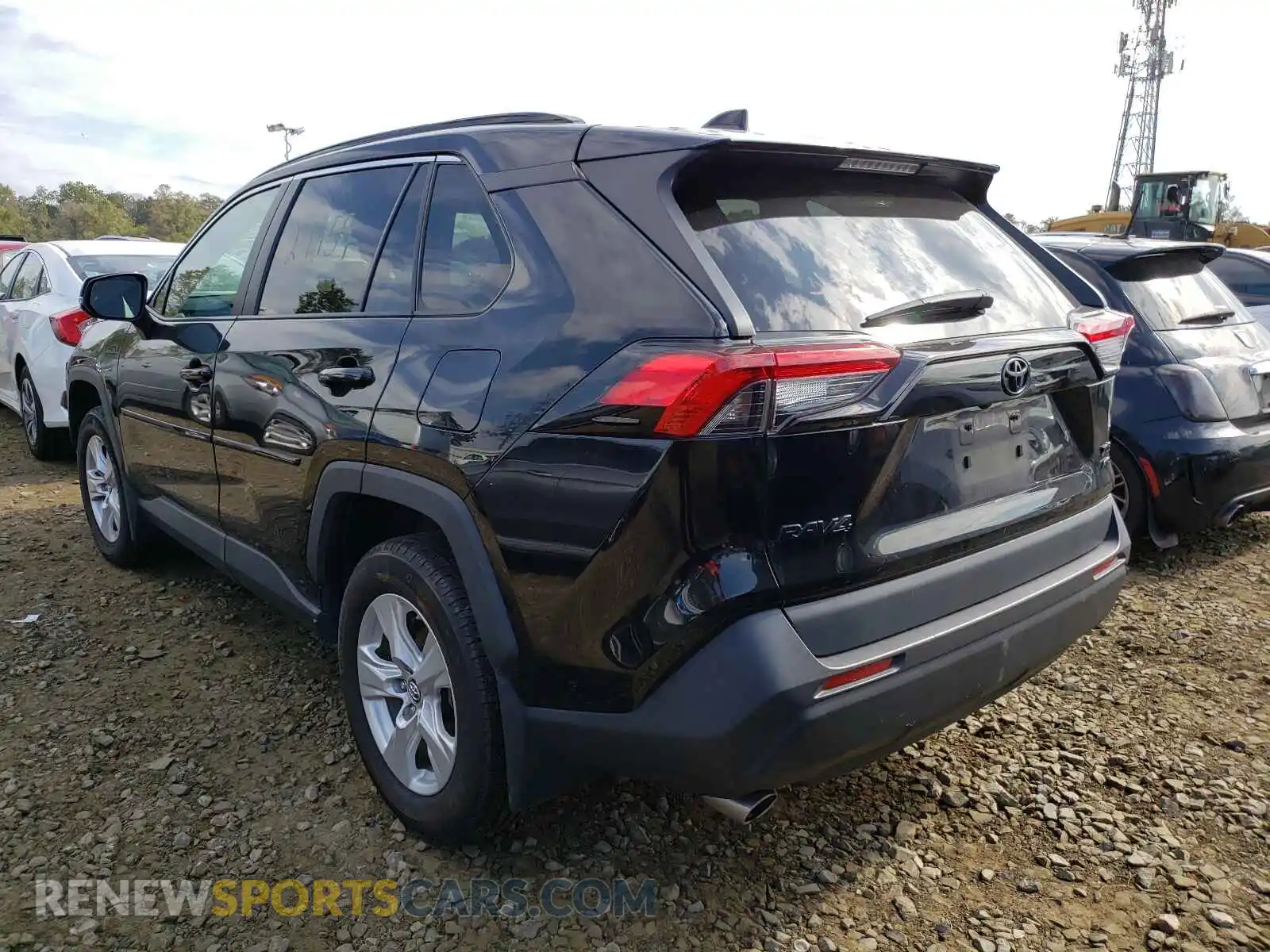 3 Photograph of a damaged car 2T3P1RFV7KC049568 TOYOTA RAV4 2019