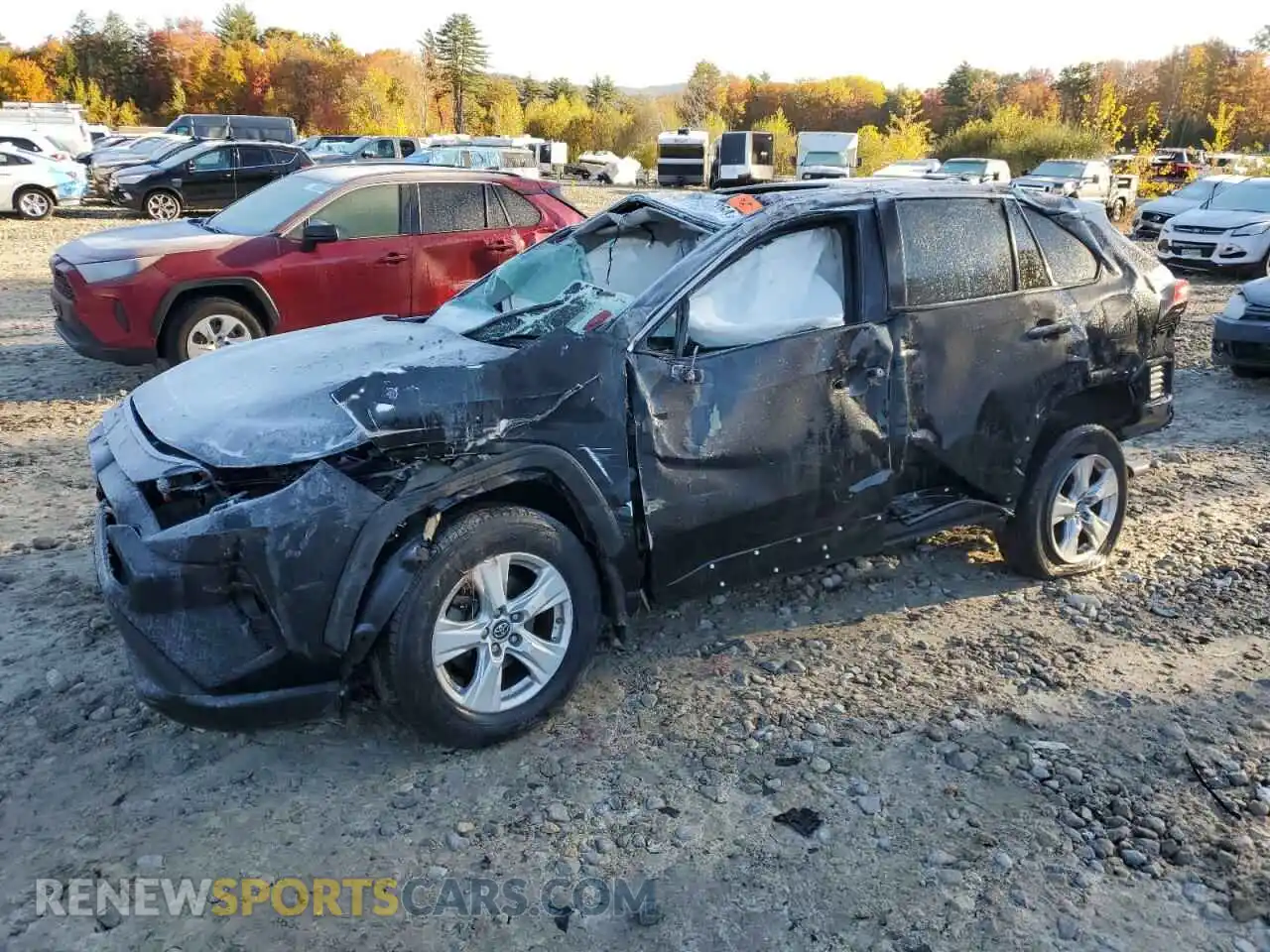 1 Фотография поврежденного автомобиля 2T3P1RFV7KC054737 TOYOTA RAV4 2019