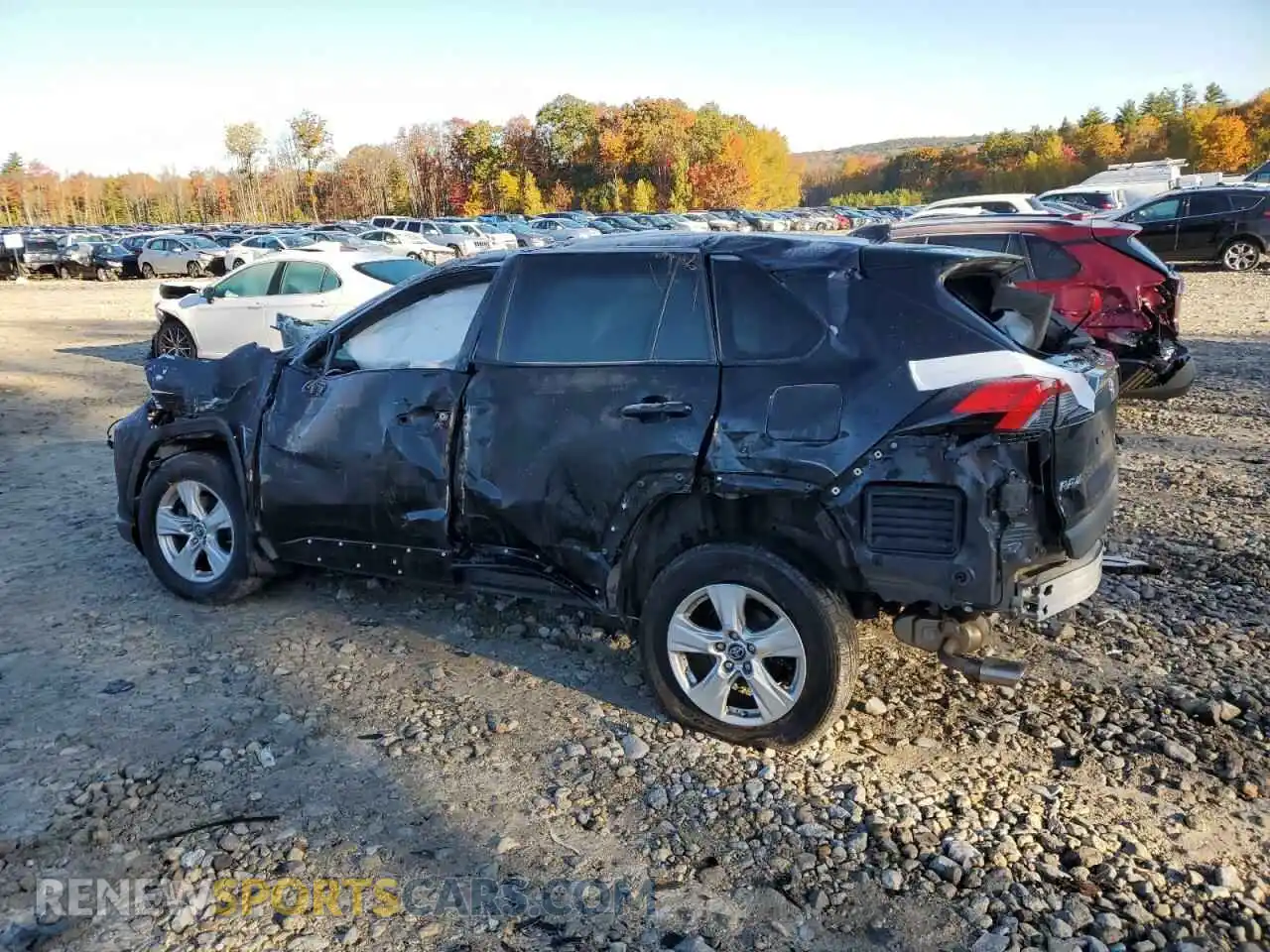 2 Фотография поврежденного автомобиля 2T3P1RFV7KC054737 TOYOTA RAV4 2019