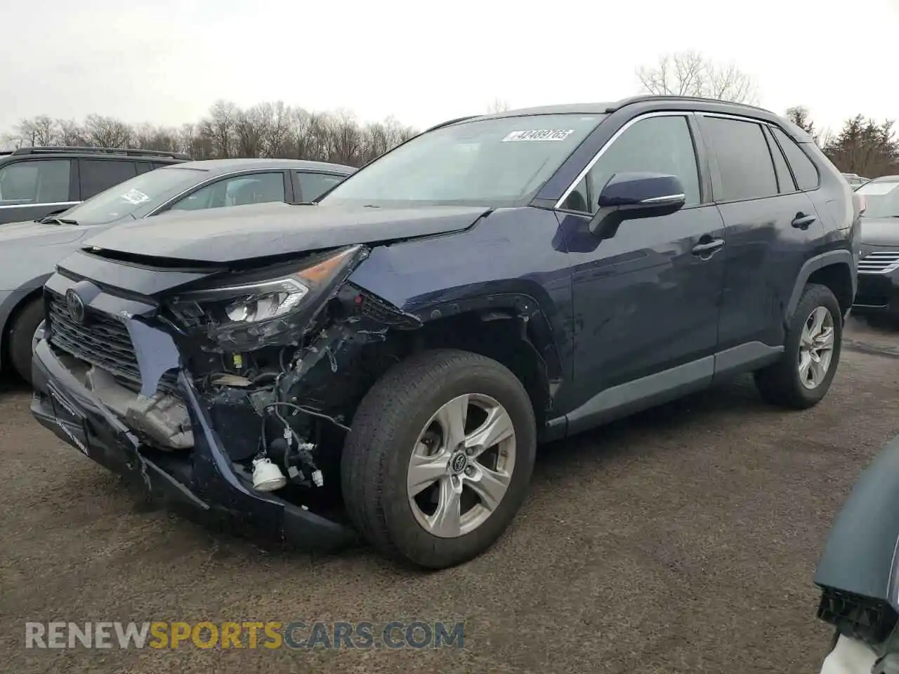 1 Photograph of a damaged car 2T3P1RFV7KW018688 TOYOTA RAV4 2019