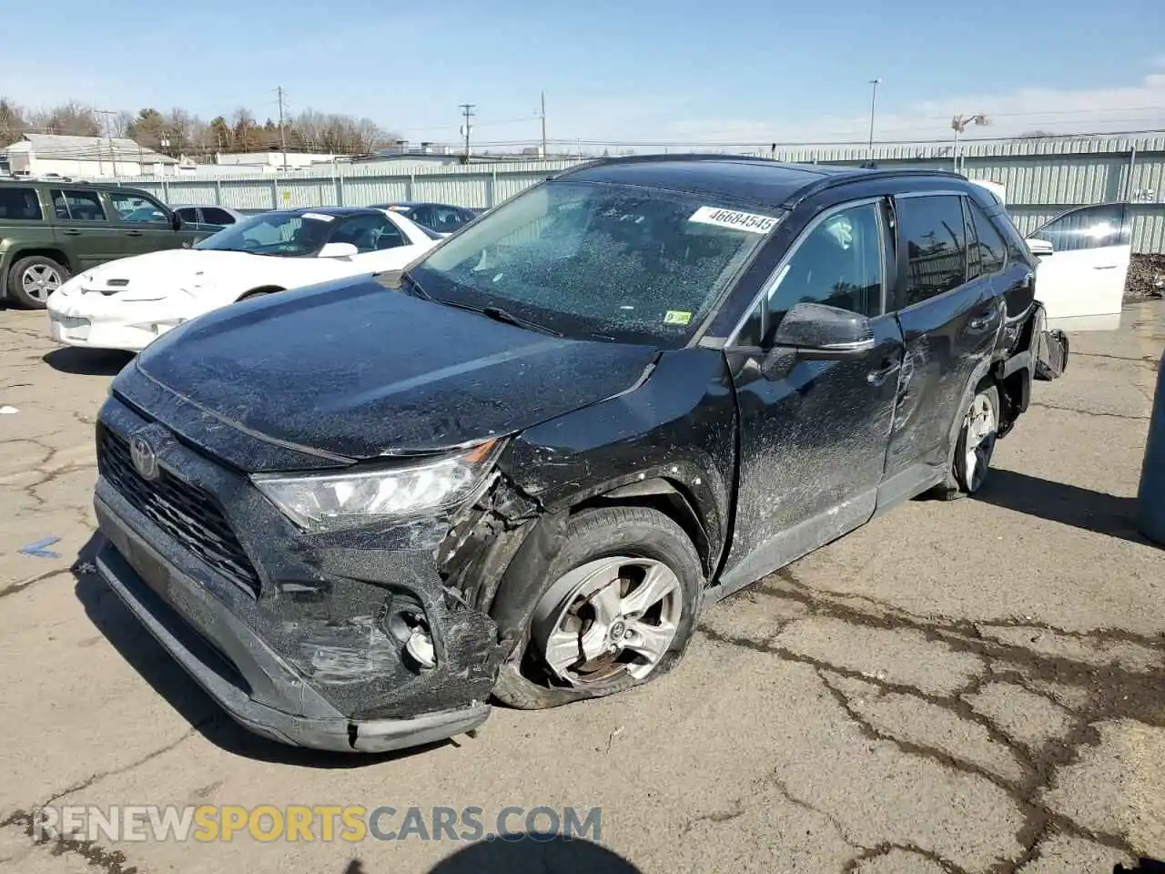 1 Photograph of a damaged car 2T3P1RFV7KW029237 TOYOTA RAV4 2019