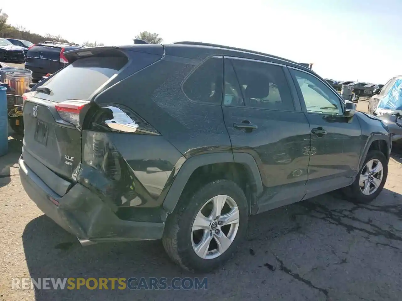 3 Photograph of a damaged car 2T3P1RFV7KW029237 TOYOTA RAV4 2019