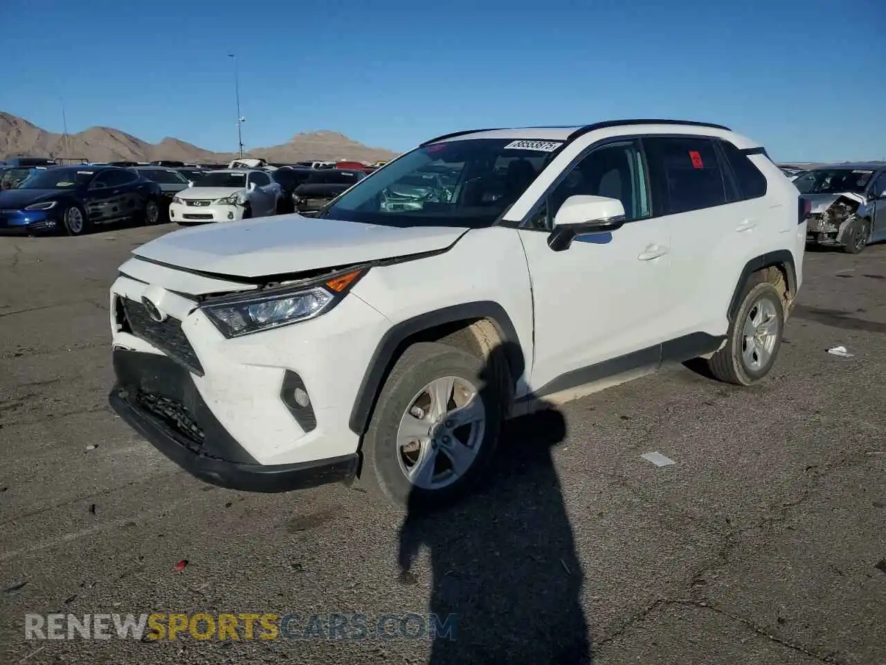 1 Photograph of a damaged car 2T3P1RFV7KW030775 TOYOTA RAV4 2019
