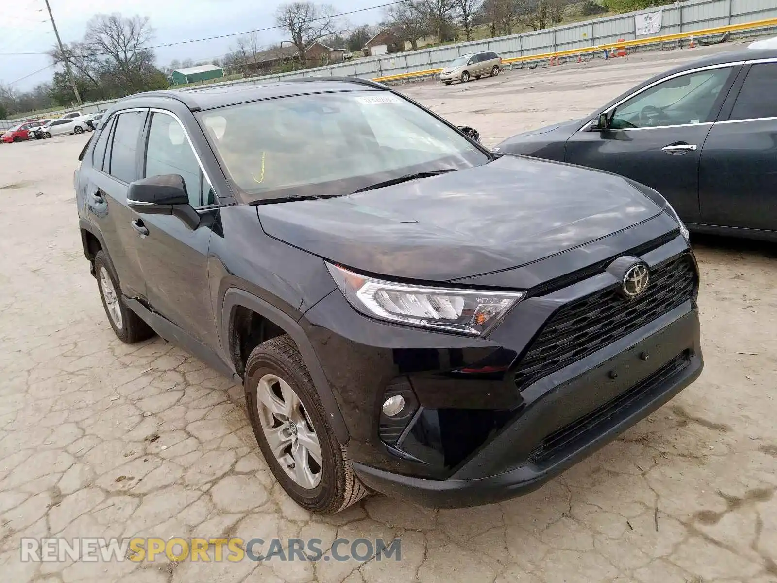 1 Photograph of a damaged car 2T3P1RFV7KW035751 TOYOTA RAV4 2019