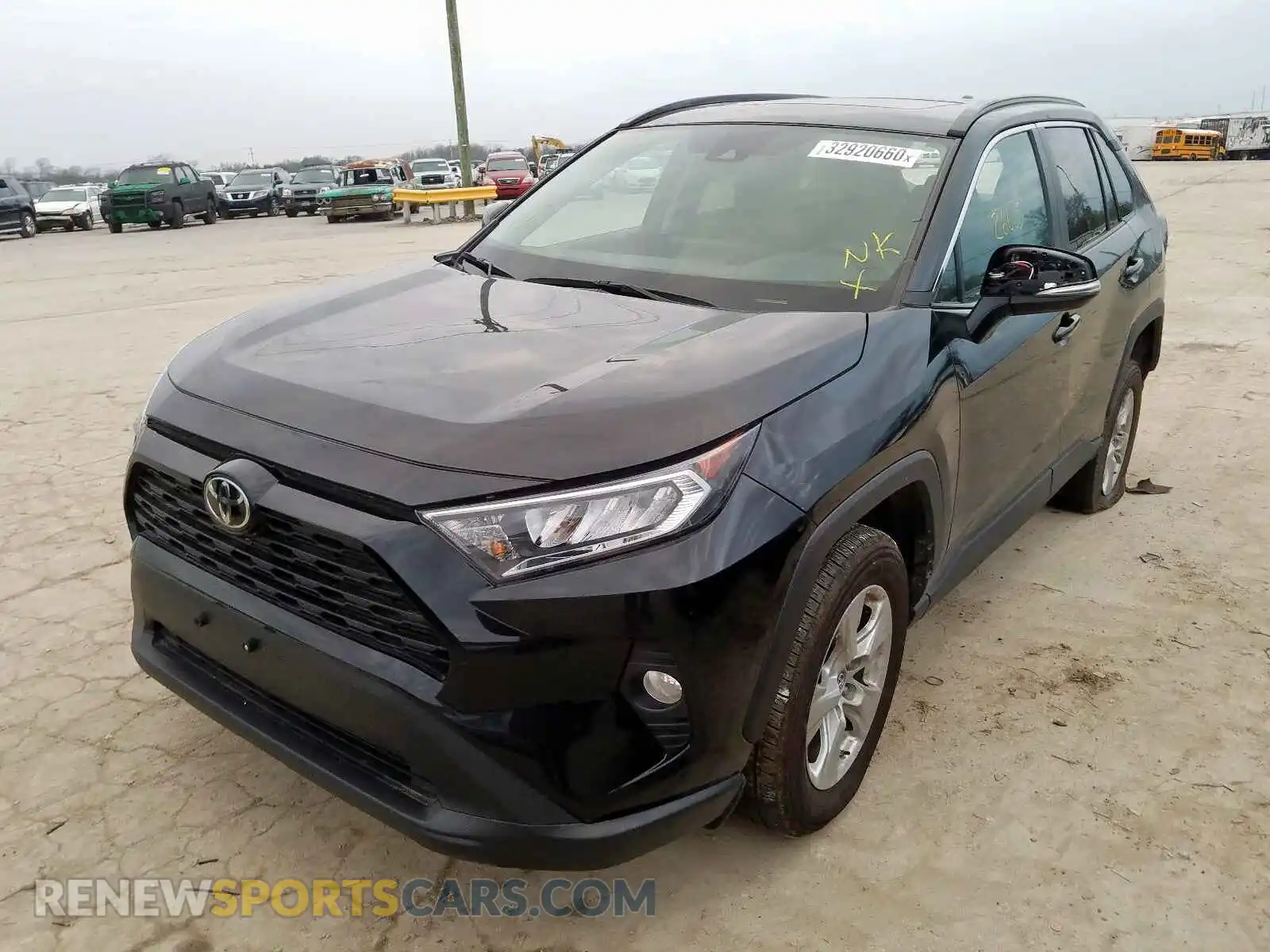 2 Photograph of a damaged car 2T3P1RFV7KW035751 TOYOTA RAV4 2019