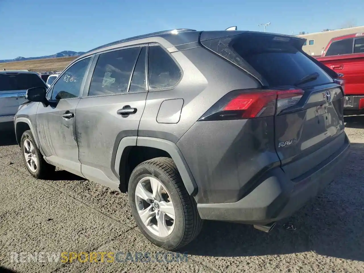 2 Photograph of a damaged car 2T3P1RFV7KW048712 TOYOTA RAV4 2019