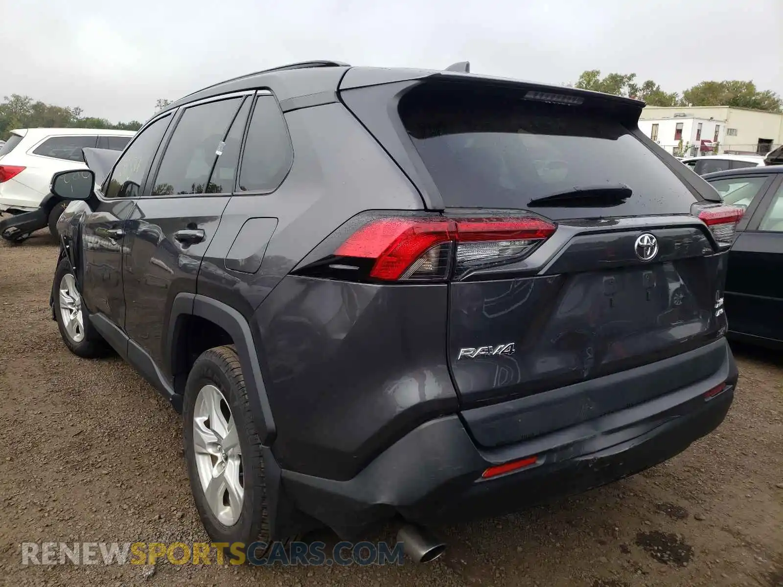 3 Photograph of a damaged car 2T3P1RFV7KW051836 TOYOTA RAV4 2019
