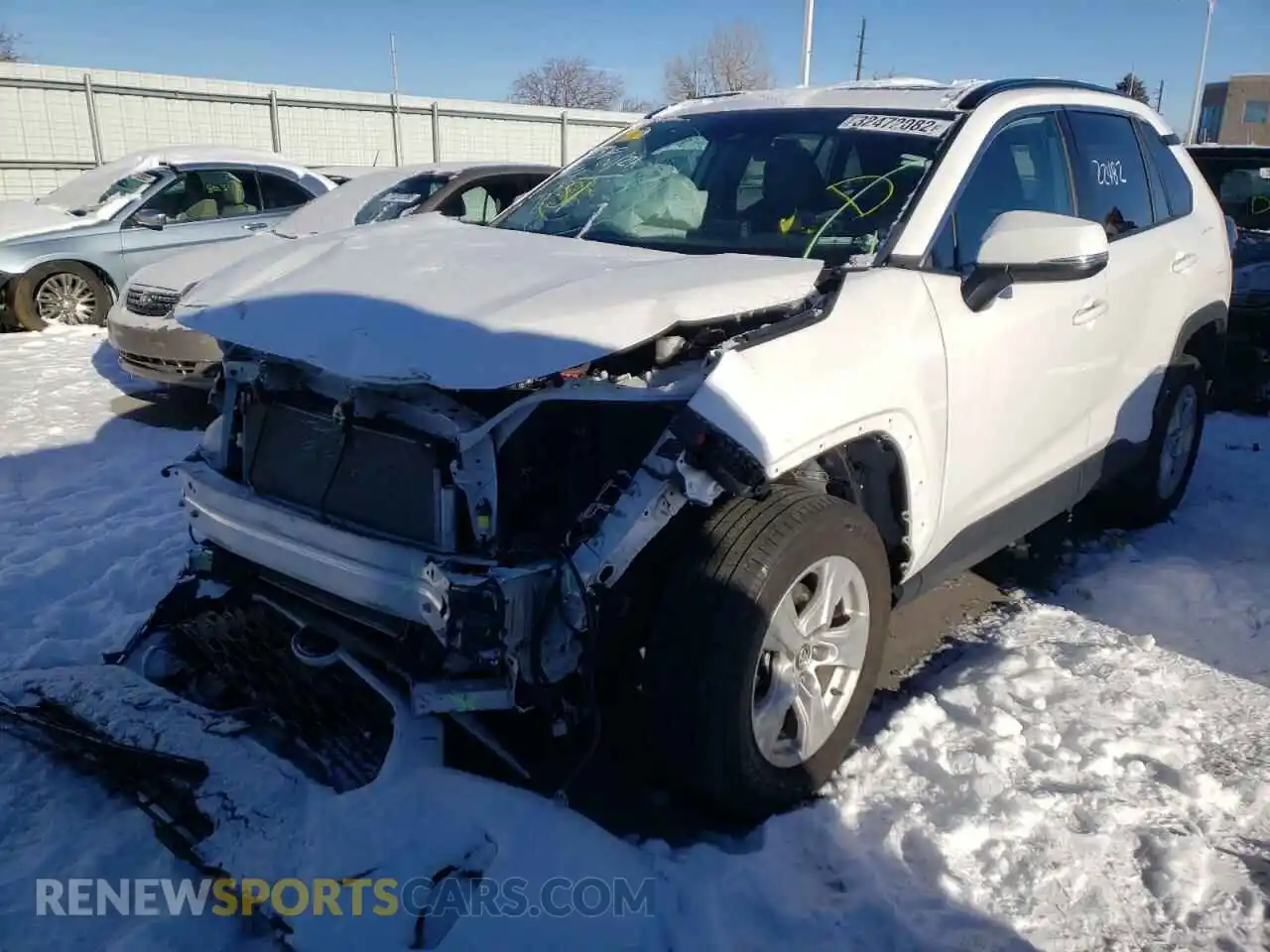2 Фотография поврежденного автомобиля 2T3P1RFV7KW079894 TOYOTA RAV4 2019
