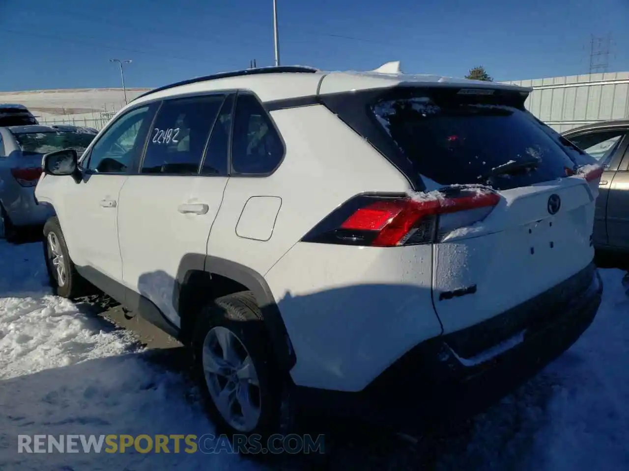 3 Фотография поврежденного автомобиля 2T3P1RFV7KW079894 TOYOTA RAV4 2019