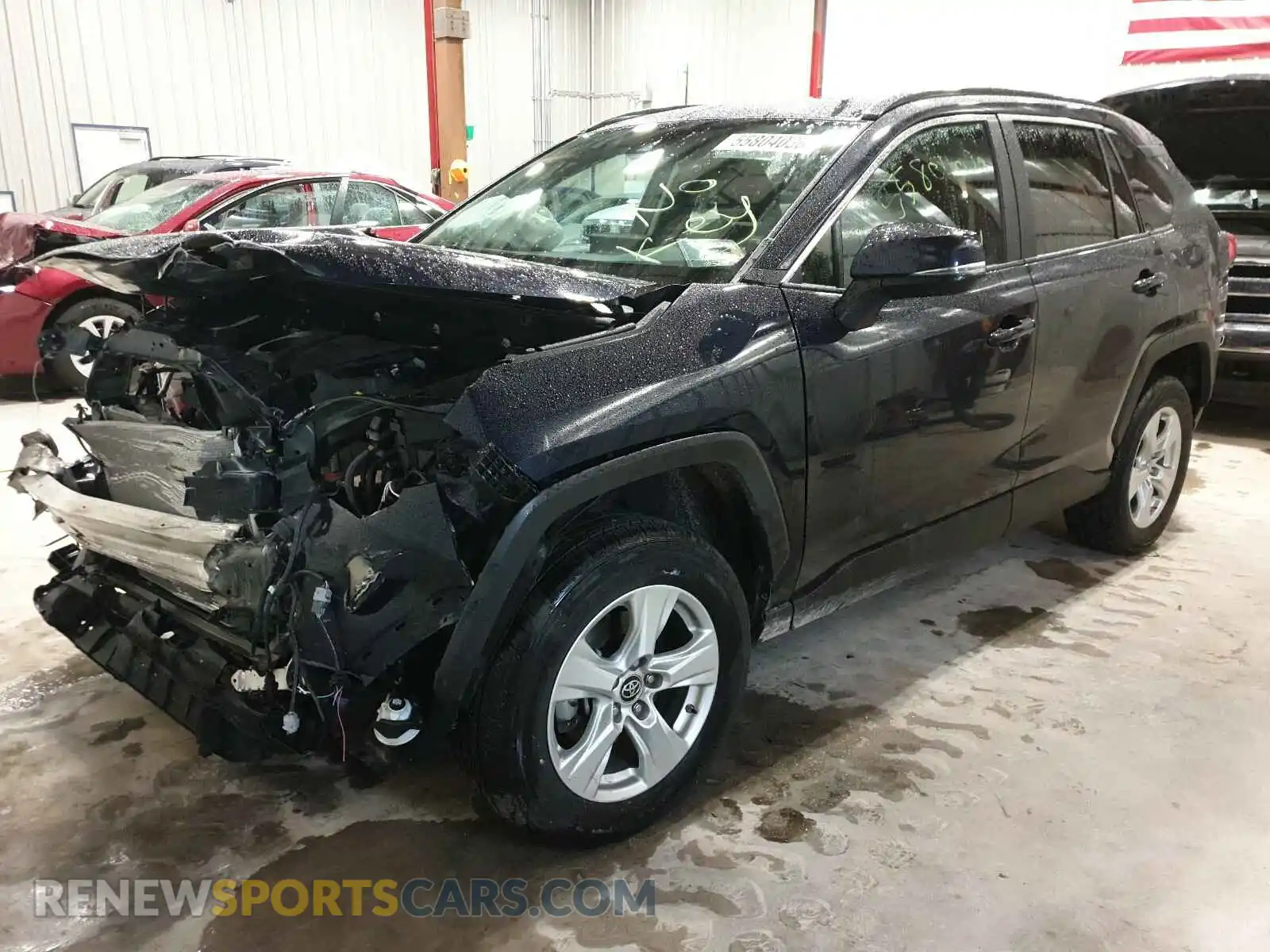 2 Photograph of a damaged car 2T3P1RFV8KC006633 TOYOTA RAV4 2019