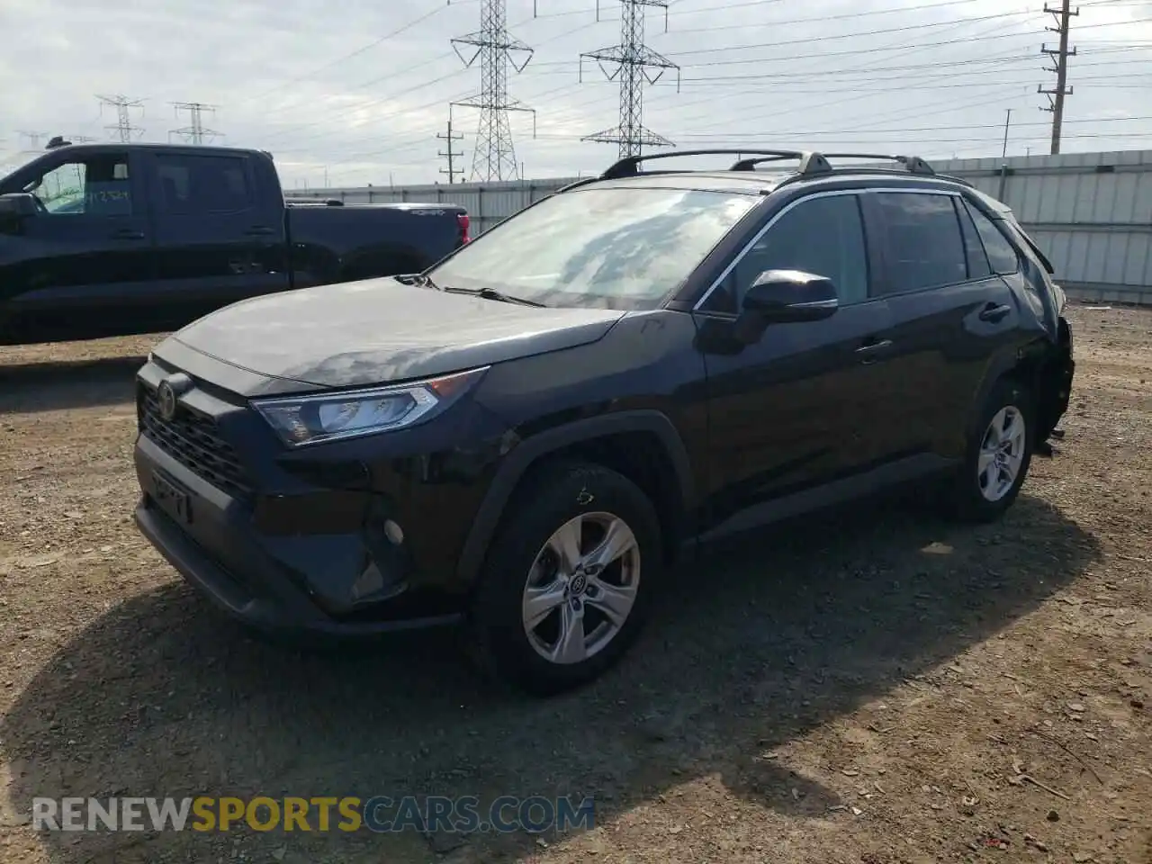 1 Photograph of a damaged car 2T3P1RFV8KC016000 TOYOTA RAV4 2019