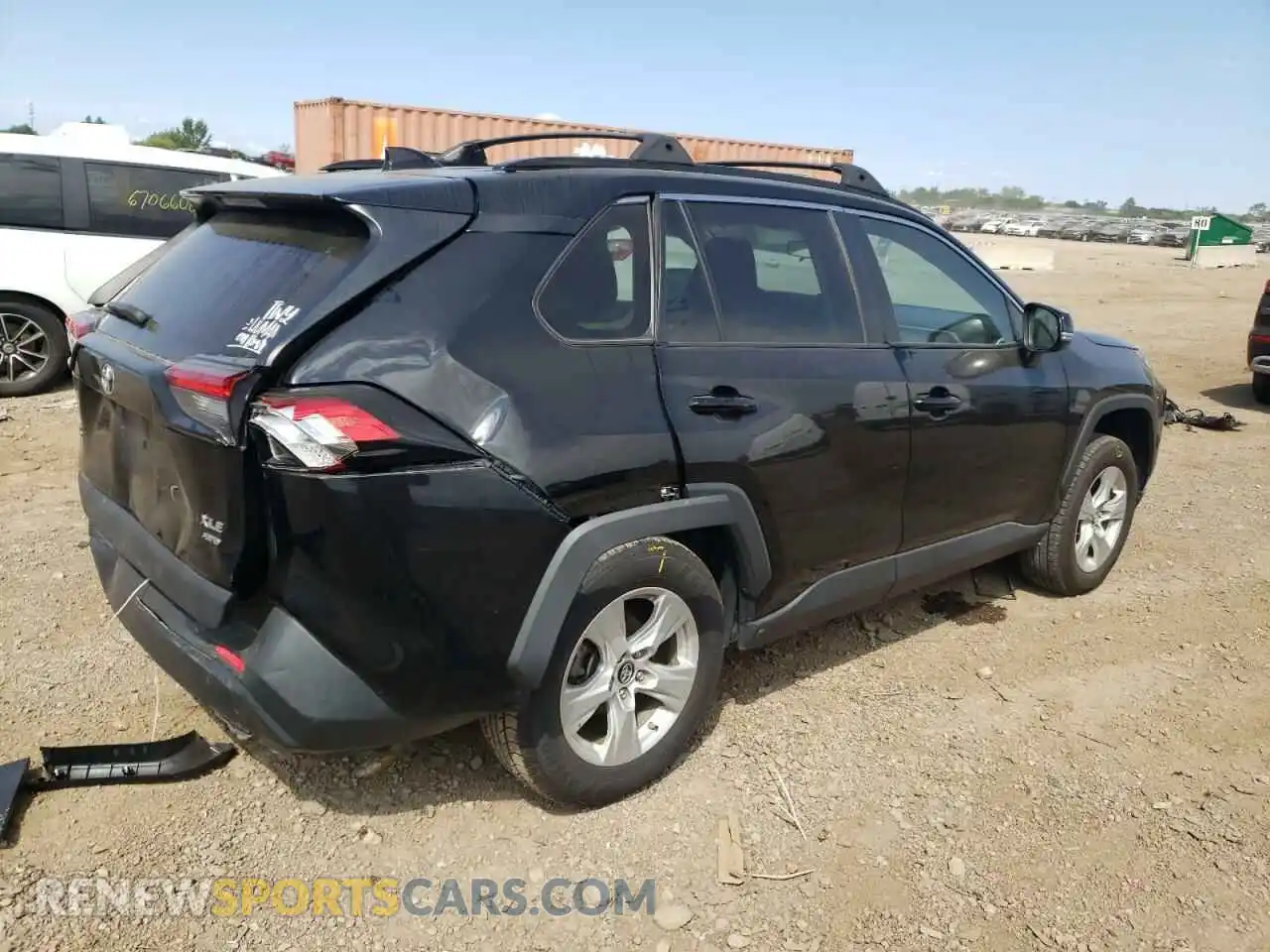 3 Photograph of a damaged car 2T3P1RFV8KC016000 TOYOTA RAV4 2019