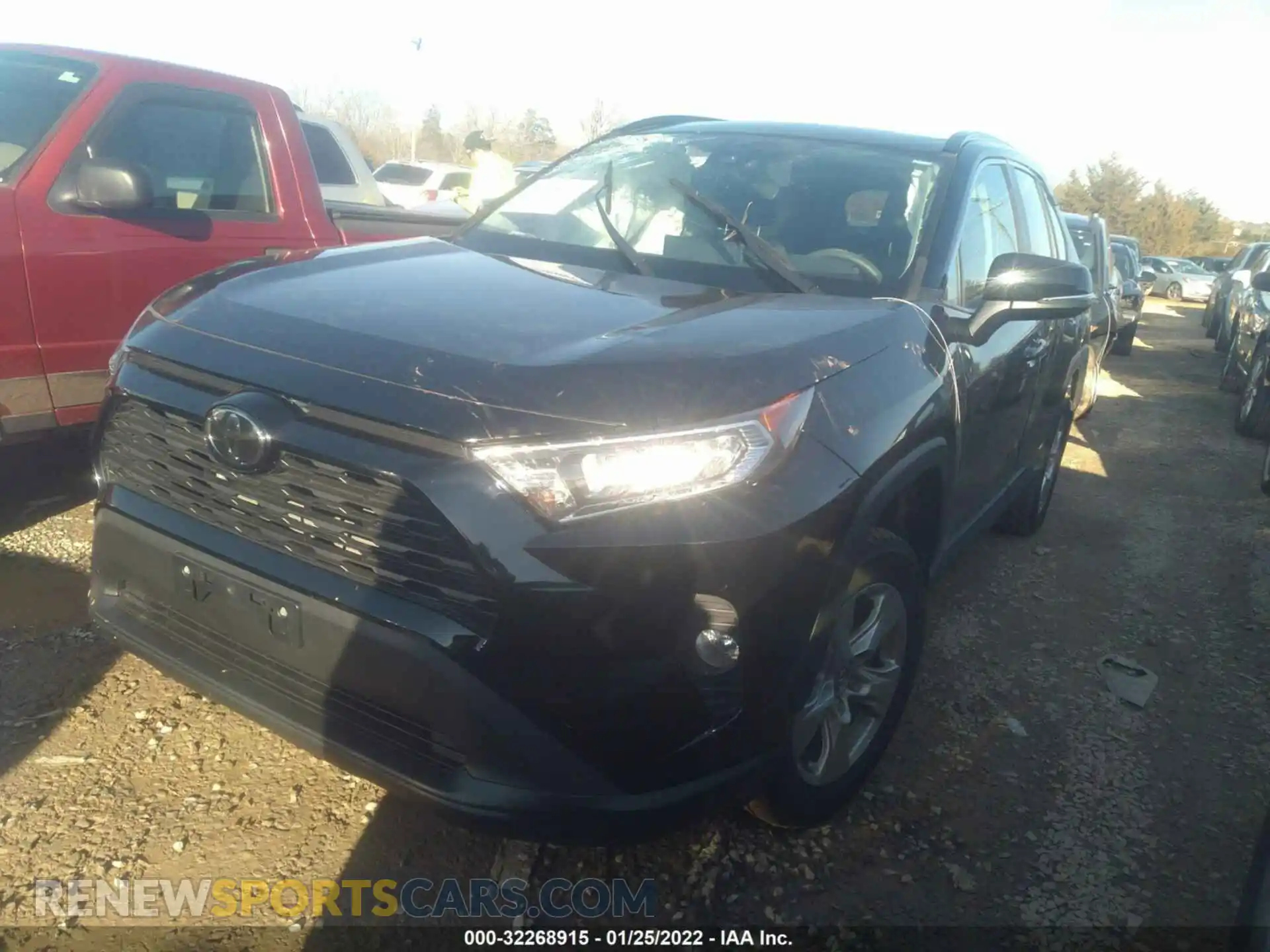 2 Photograph of a damaged car 2T3P1RFV8KC058151 TOYOTA RAV4 2019