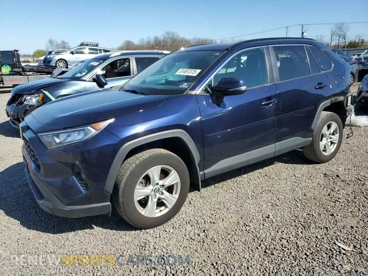 1 Photograph of a damaged car 2T3P1RFV8KW059704 TOYOTA RAV4 2019