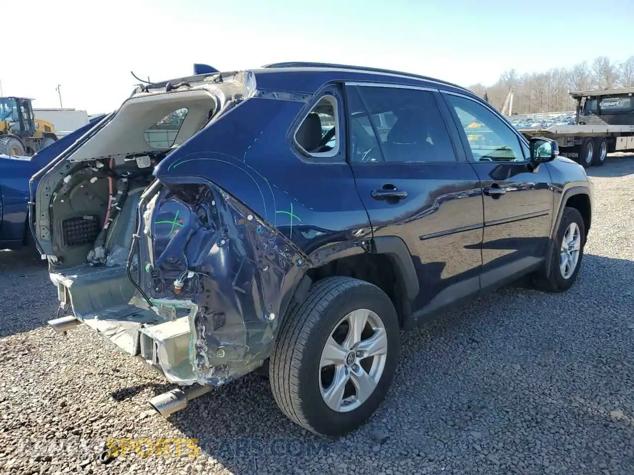 3 Photograph of a damaged car 2T3P1RFV8KW059704 TOYOTA RAV4 2019