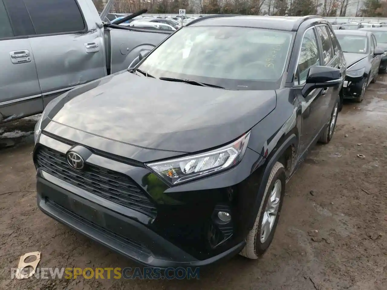 2 Photograph of a damaged car 2T3P1RFV9KC006074 TOYOTA RAV4 2019