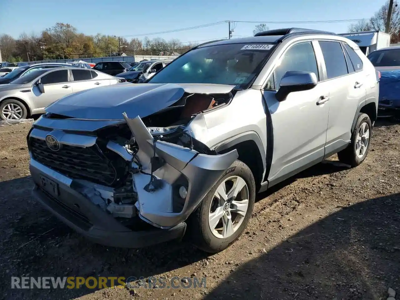 1 Photograph of a damaged car 2T3P1RFV9KC014546 TOYOTA RAV4 2019