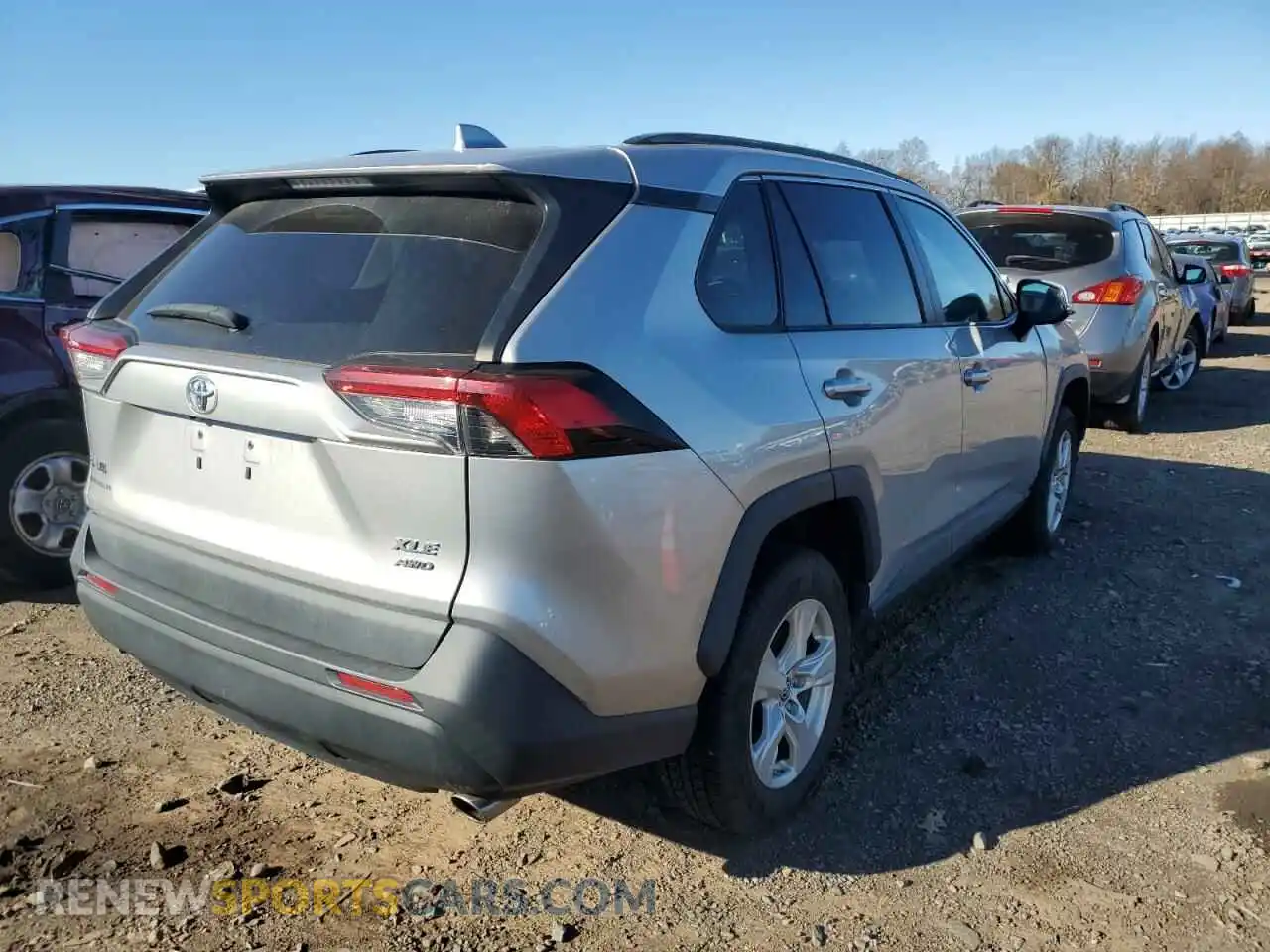 3 Photograph of a damaged car 2T3P1RFV9KC014546 TOYOTA RAV4 2019