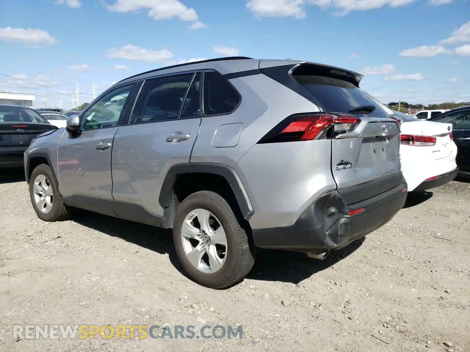 3 Photograph of a damaged car 2T3P1RFV9KC035722 TOYOTA RAV4 2019