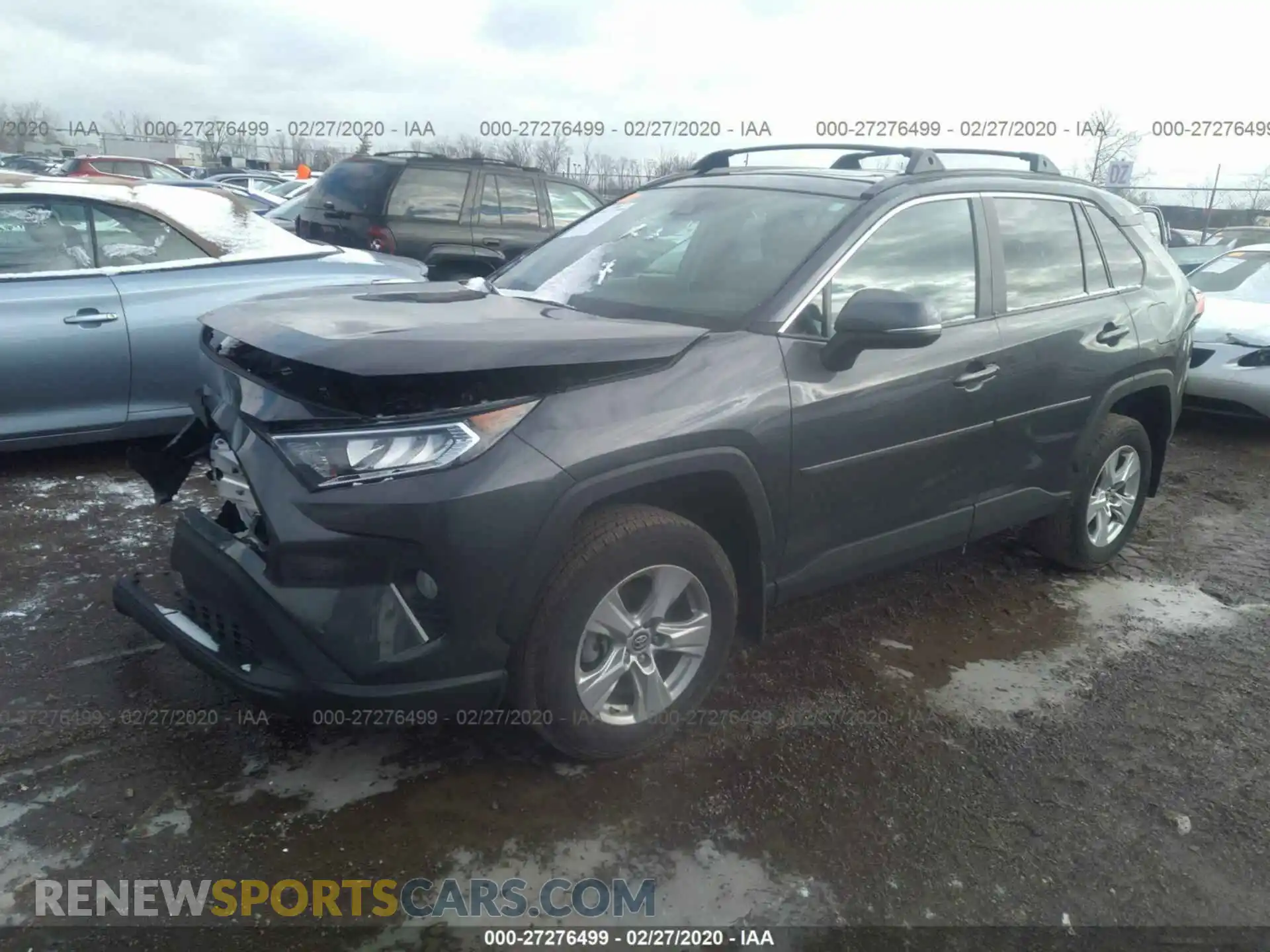 2 Photograph of a damaged car 2T3P1RFV9KW033306 TOYOTA RAV4 2019