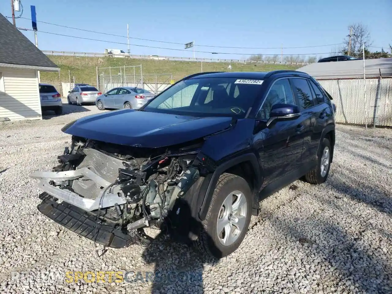 2 Photograph of a damaged car 2T3P1RFV9KW067553 TOYOTA RAV4 2019