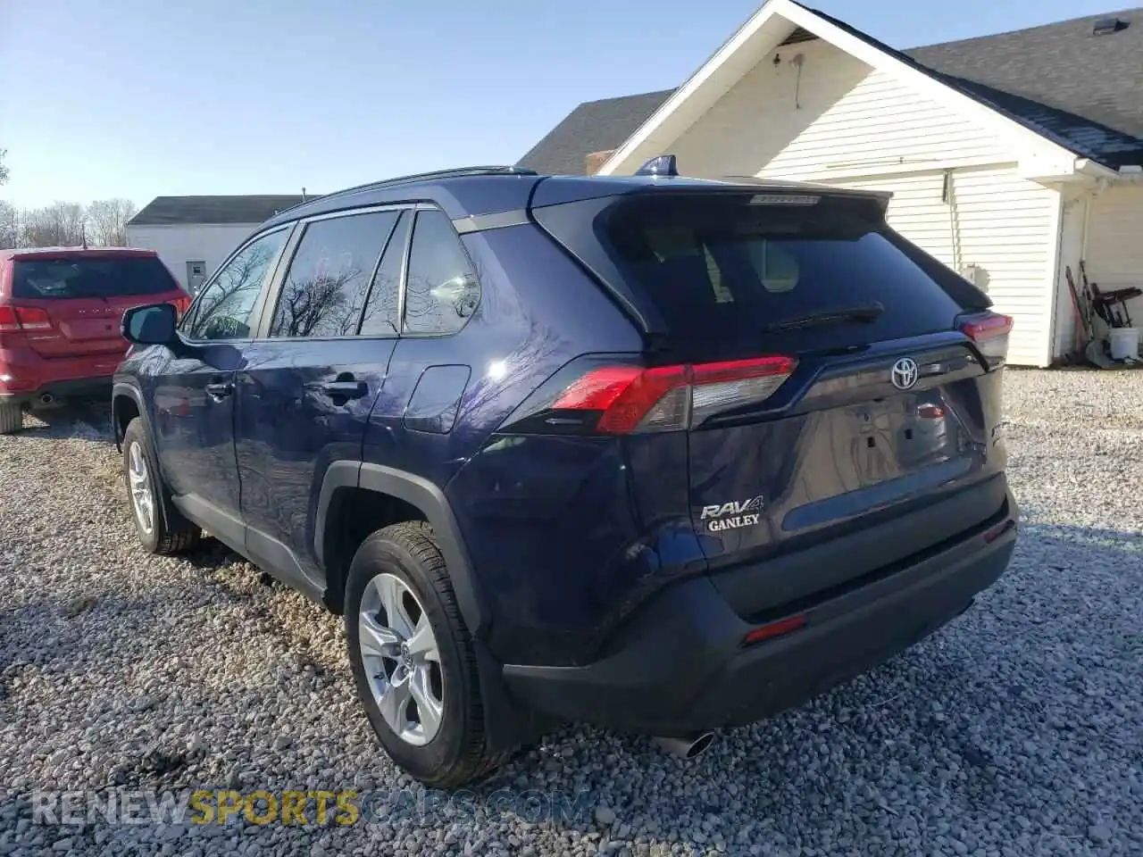 3 Photograph of a damaged car 2T3P1RFV9KW067553 TOYOTA RAV4 2019