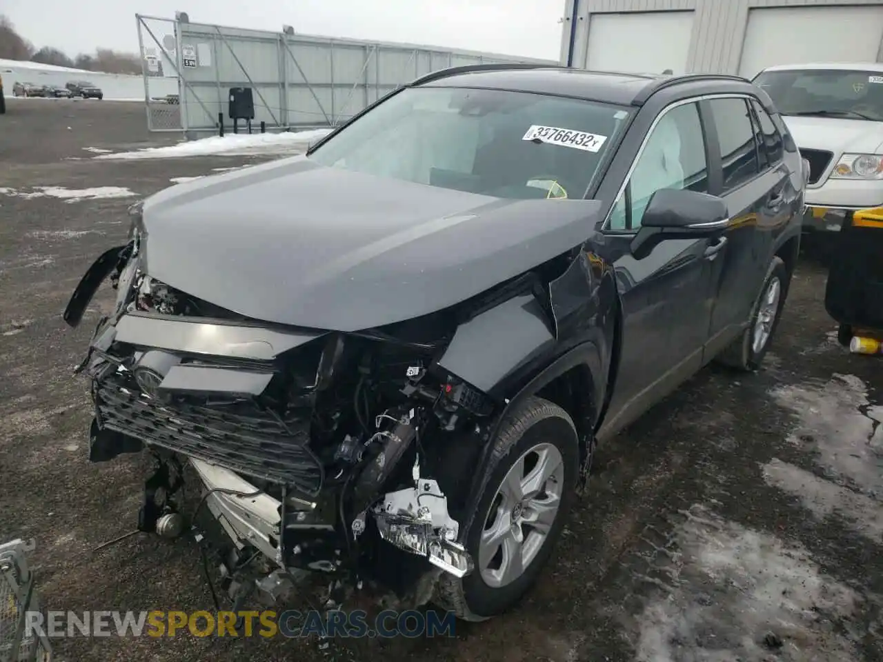 2 Photograph of a damaged car 2T3P1RFV9KW072378 TOYOTA RAV4 2019