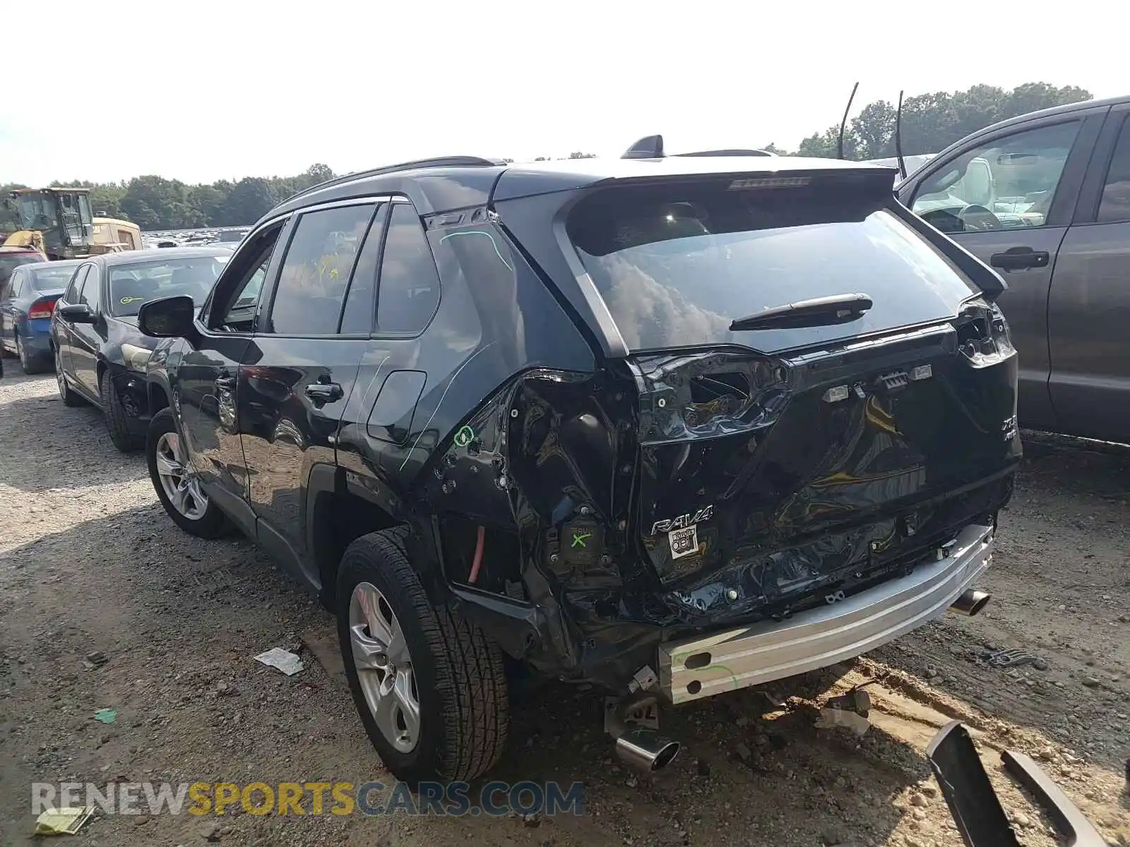 3 Photograph of a damaged car 2T3P1RFVXKC004222 TOYOTA RAV4 2019
