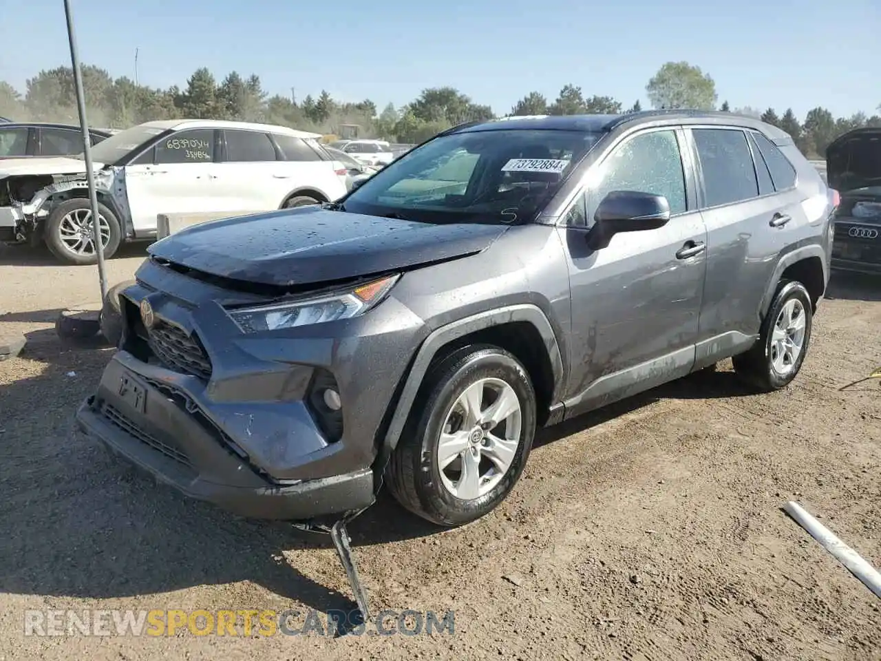 1 Photograph of a damaged car 2T3P1RFVXKW069313 TOYOTA RAV4 2019