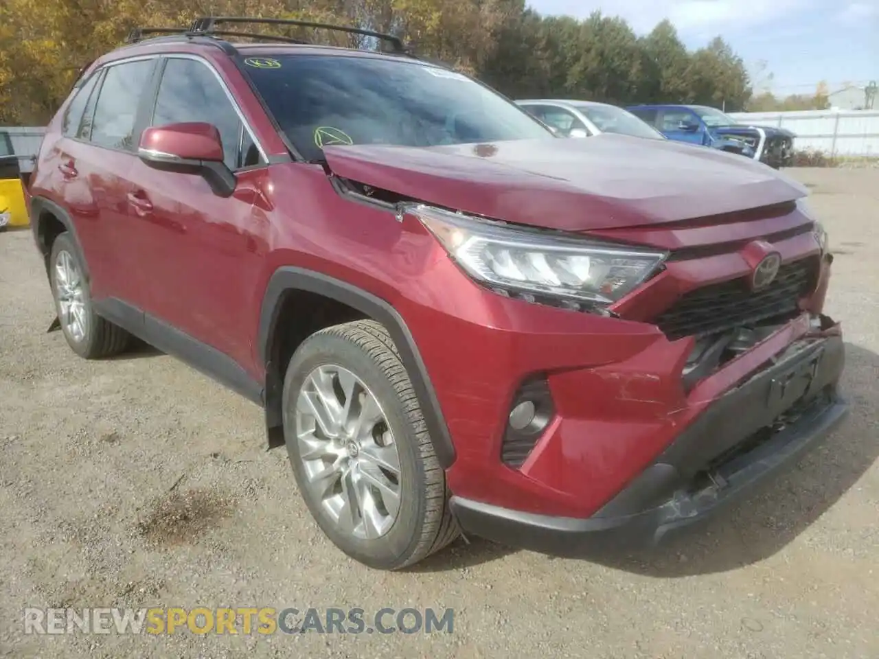 1 Photograph of a damaged car 2T3R1RFV2KW067337 TOYOTA RAV4 2019