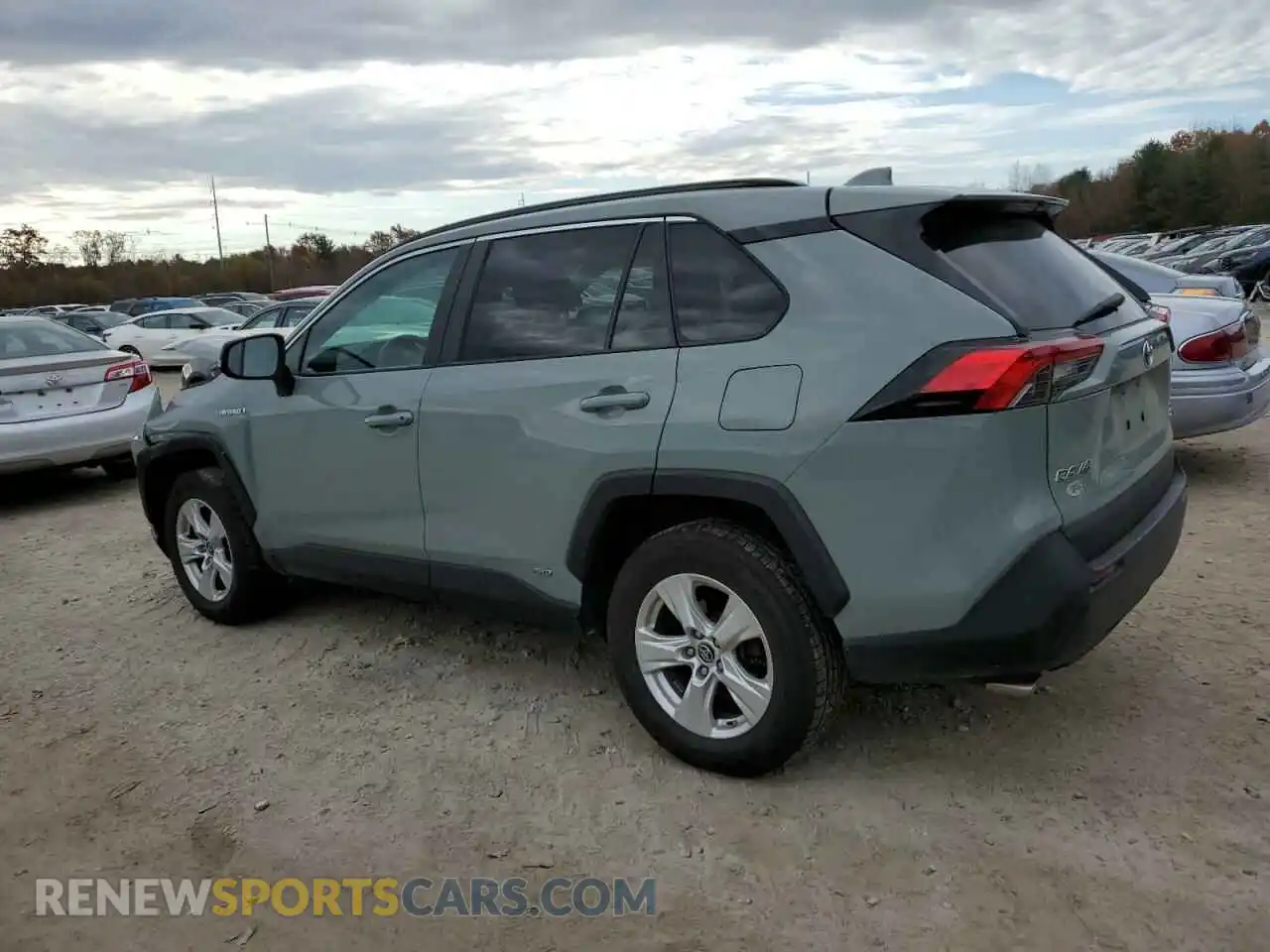 2 Photograph of a damaged car 2T3RWRFV1KW021337 TOYOTA RAV4 2019