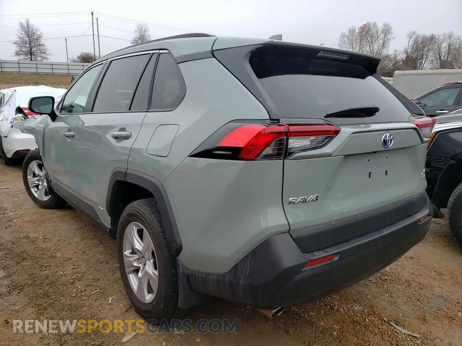 3 Photograph of a damaged car 2T3RWRFV1KW043564 TOYOTA RAV4 2019