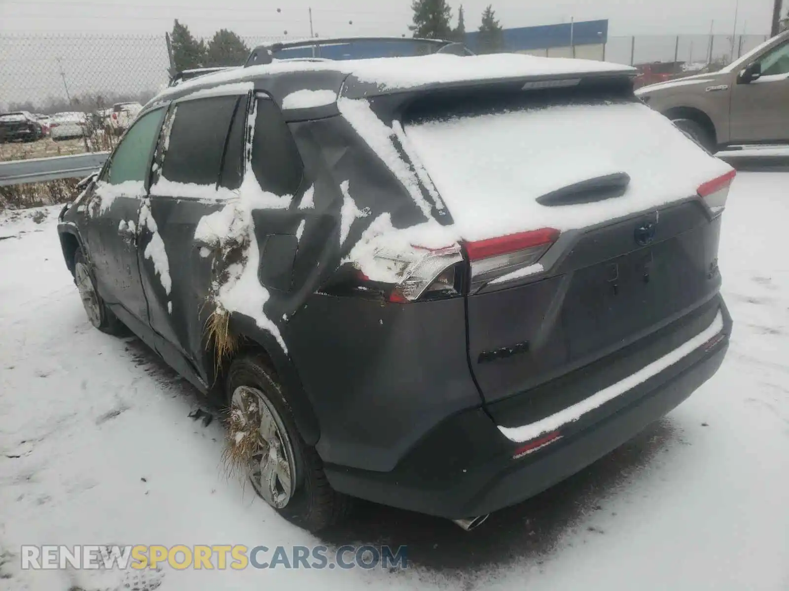 3 Photograph of a damaged car 2T3RWRFV2KW029902 TOYOTA RAV4 2019