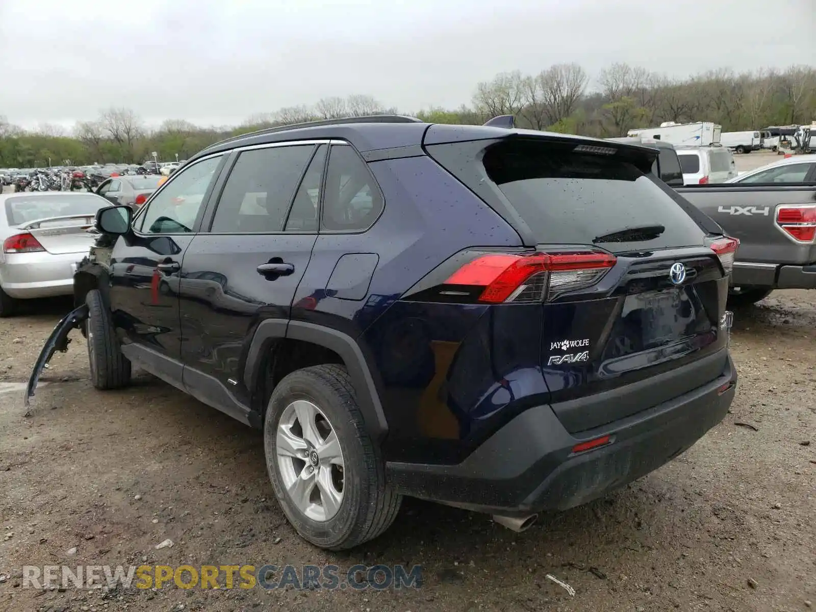 3 Photograph of a damaged car 2T3RWRFV2KW040897 TOYOTA RAV4 2019
