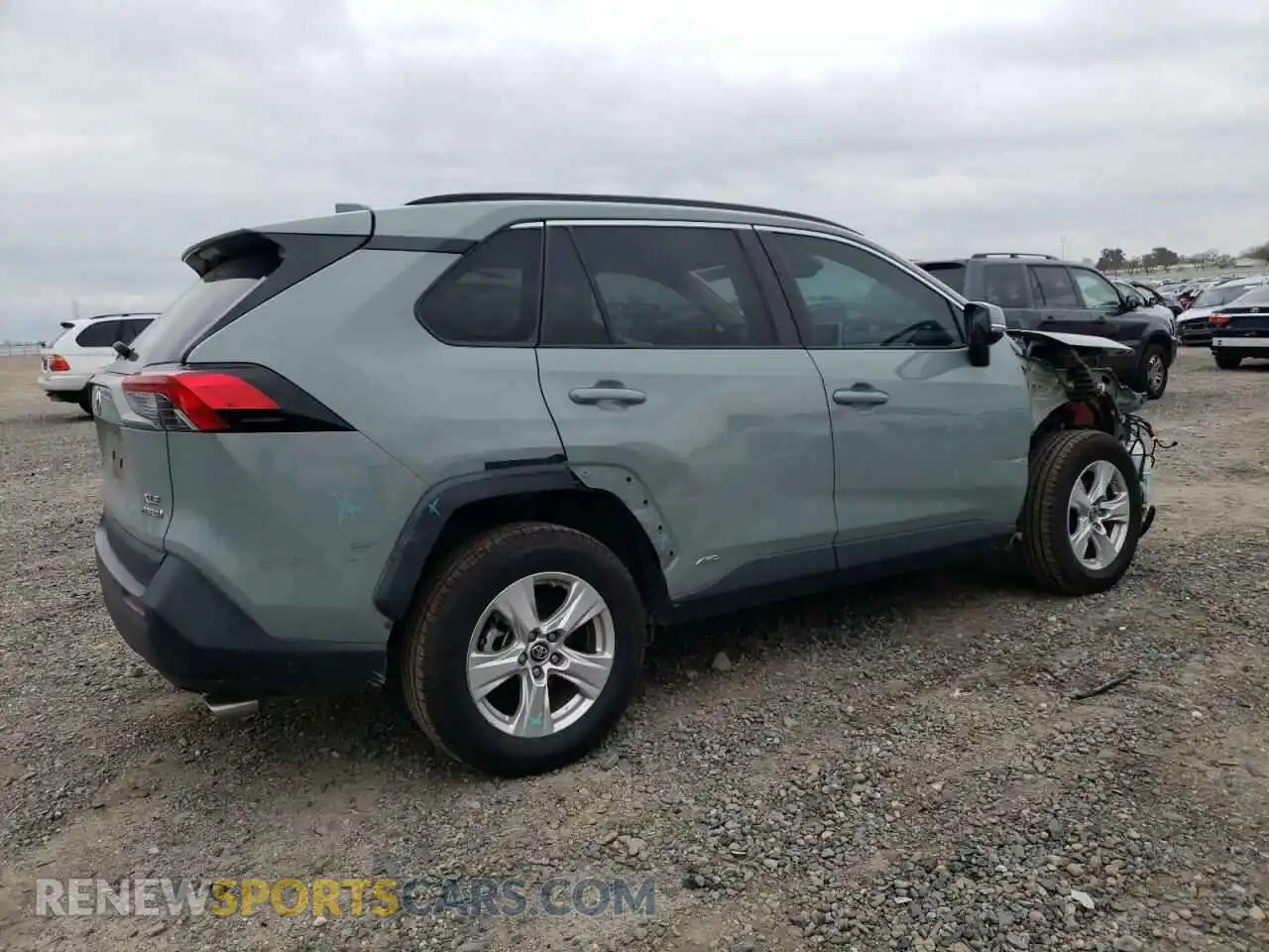 3 Photograph of a damaged car 2T3RWRFV3KW013546 TOYOTA RAV4 2019