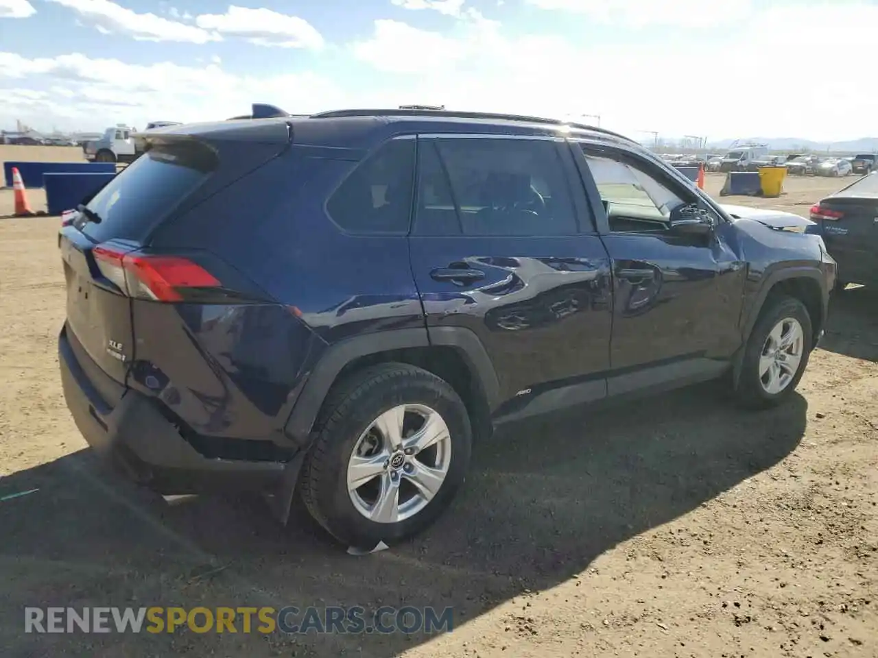 3 Photograph of a damaged car 2T3RWRFV3KW030668 TOYOTA RAV4 2019