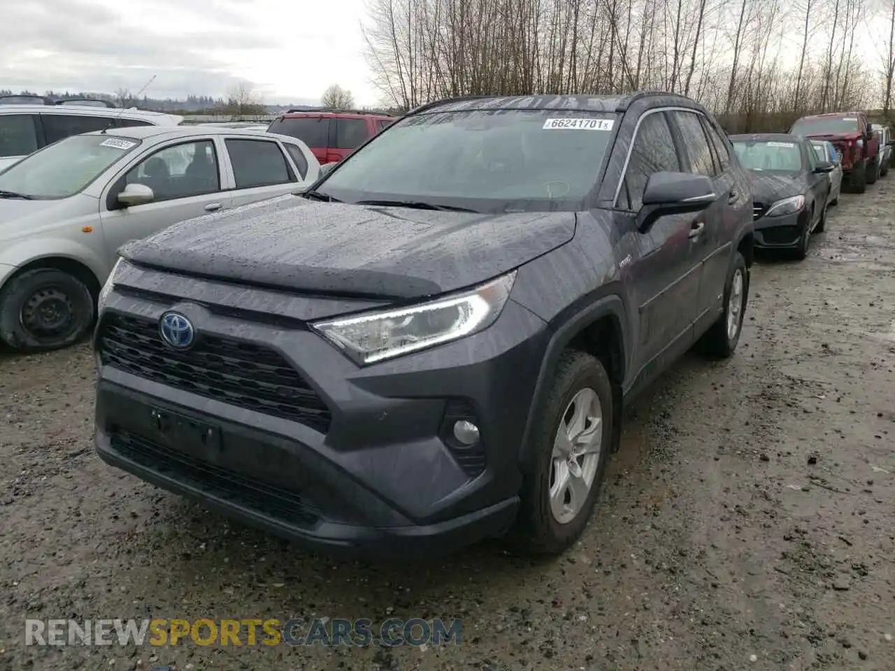 2 Фотография поврежденного автомобиля 2T3RWRFV6KW020989 TOYOTA RAV4 2019