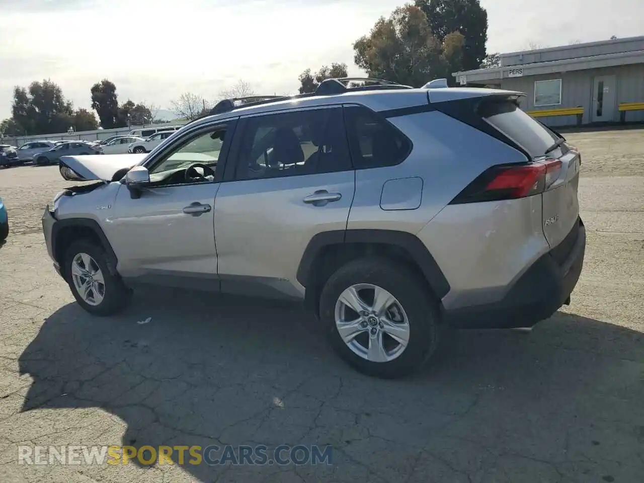 2 Photograph of a damaged car 2T3RWRFV6KW041471 TOYOTA RAV4 2019