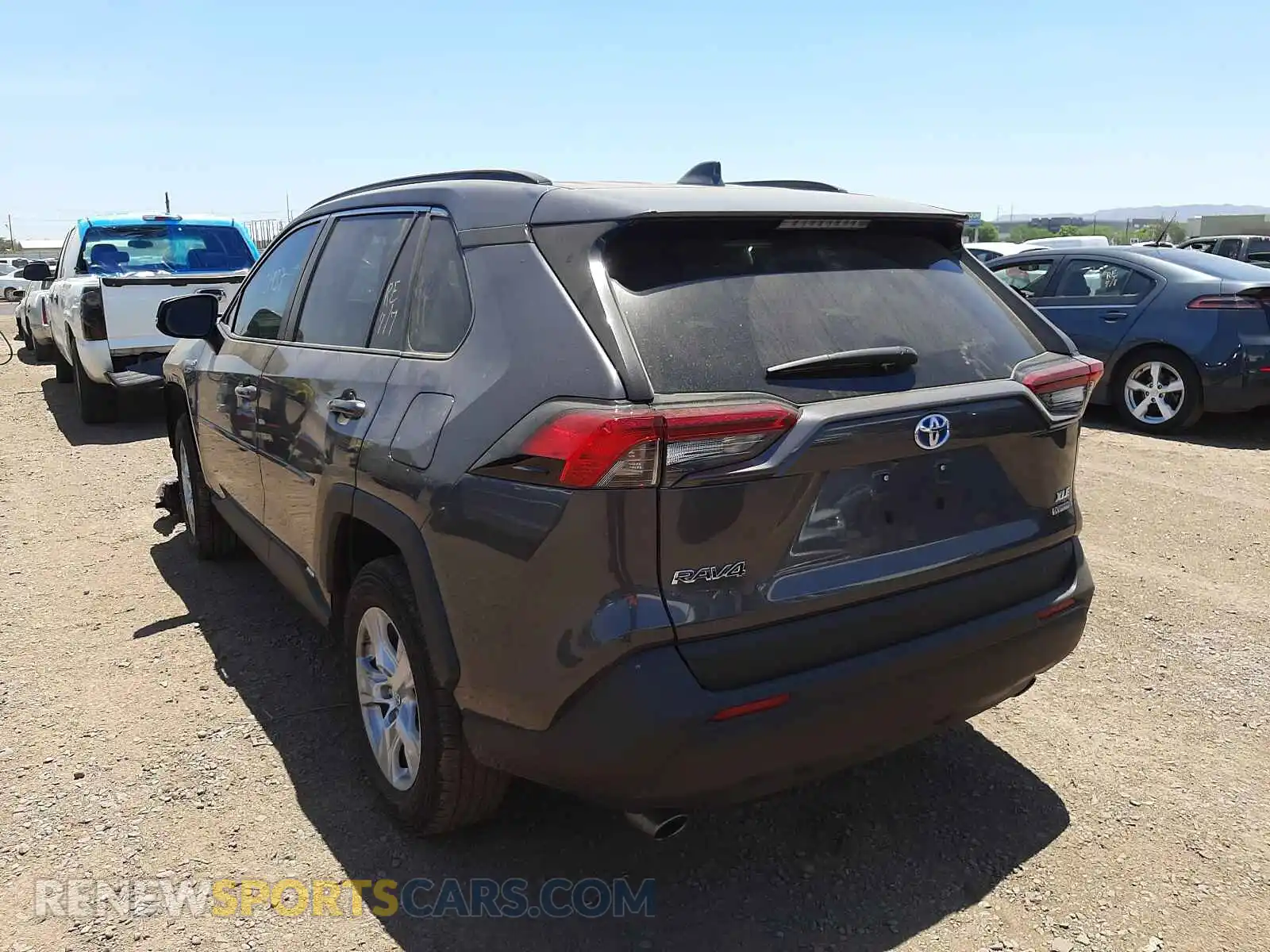 3 fotografías del automóvil dañado 2T3RWRFV7KW036893 TOYOTA RAV4 2019