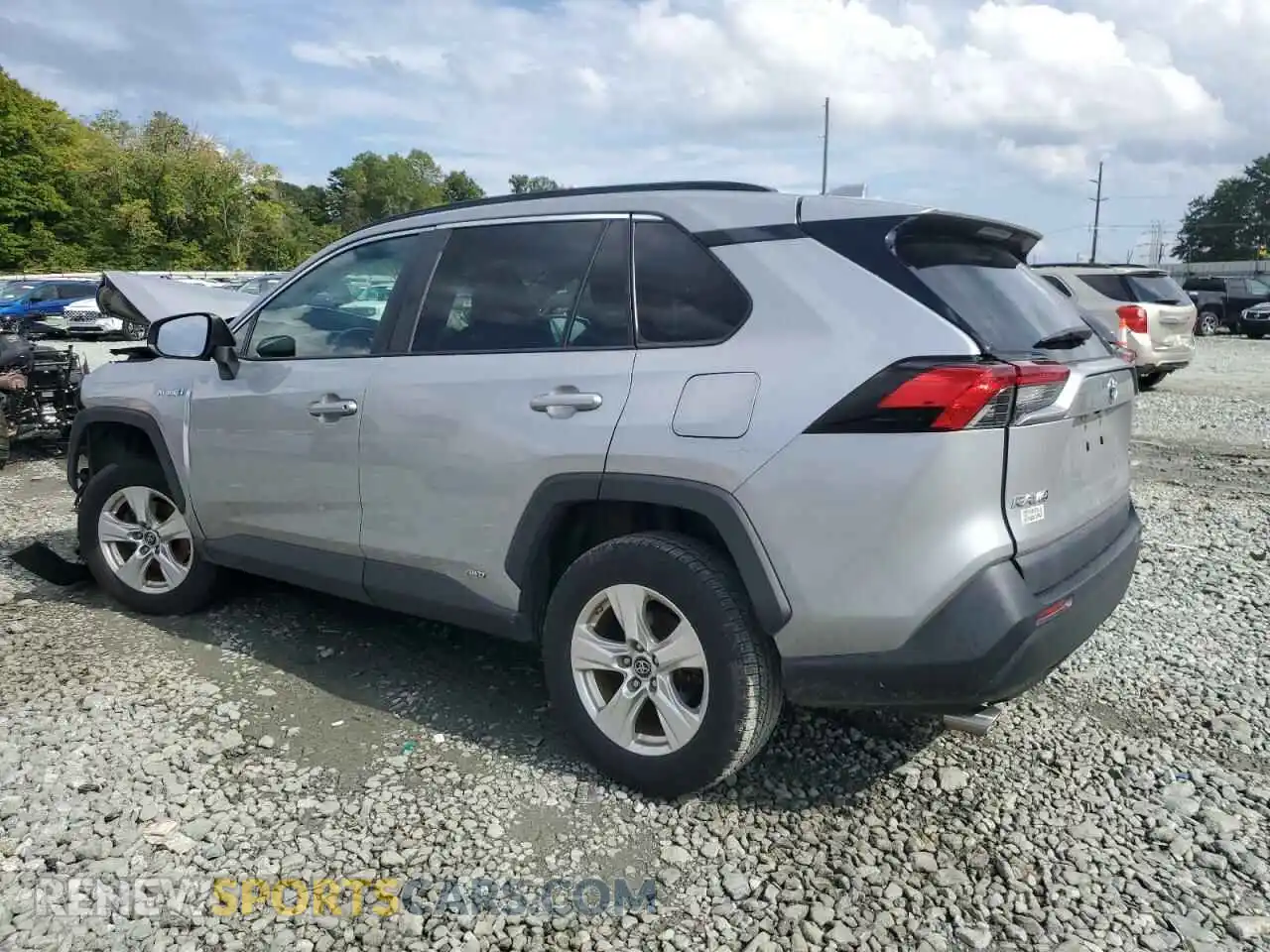 2 Фотография поврежденного автомобиля 2T3RWRFV9KW018332 TOYOTA RAV4 2019