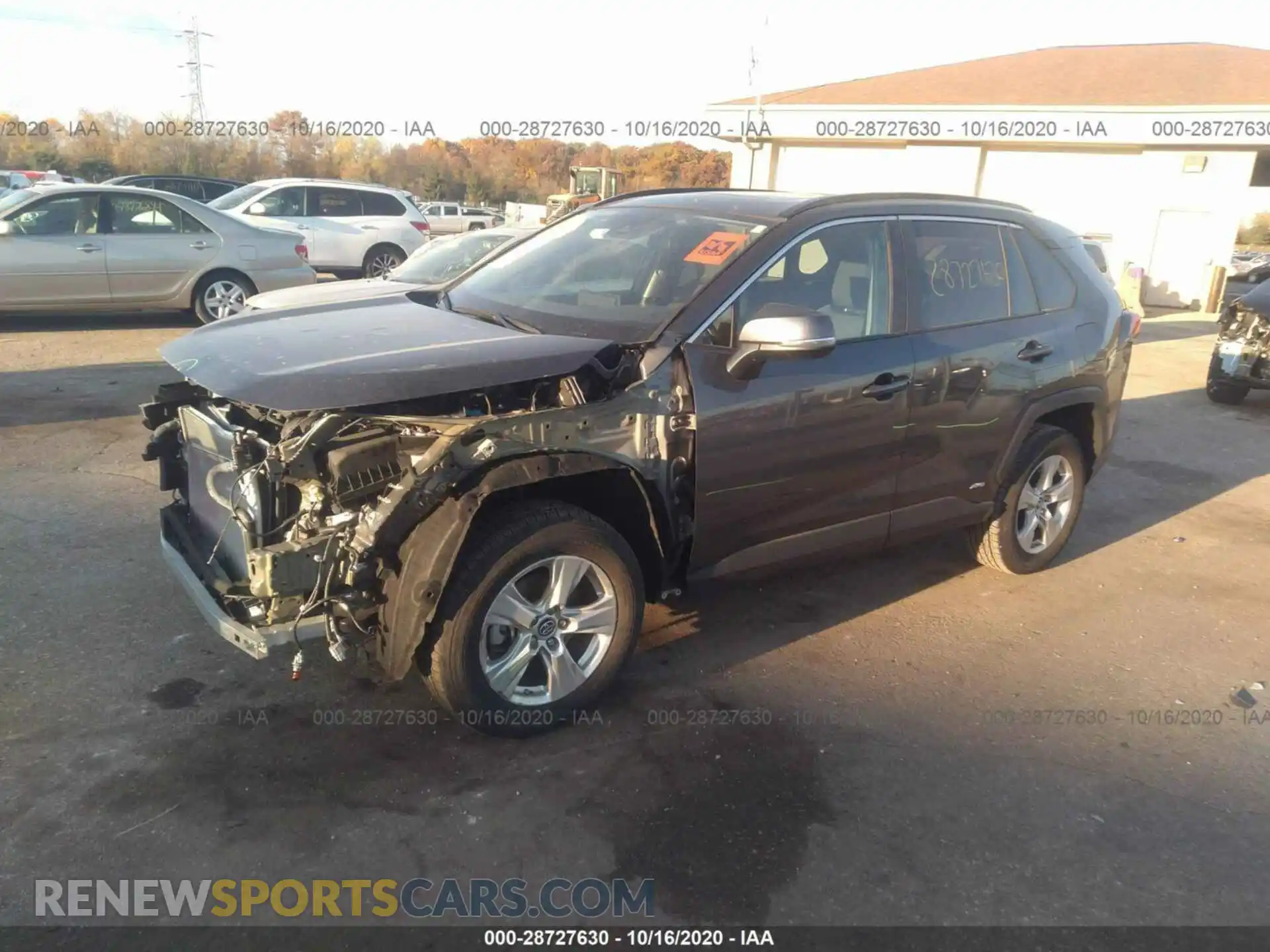 2 fotografías del automóvil dañado 2T3RWRFVXKW009669 TOYOTA RAV4 2019