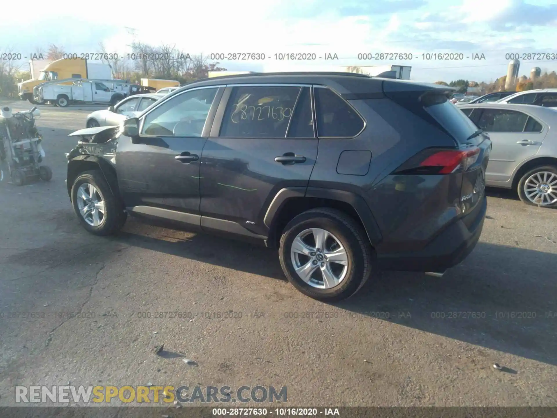 3 fotografías del automóvil dañado 2T3RWRFVXKW009669 TOYOTA RAV4 2019
