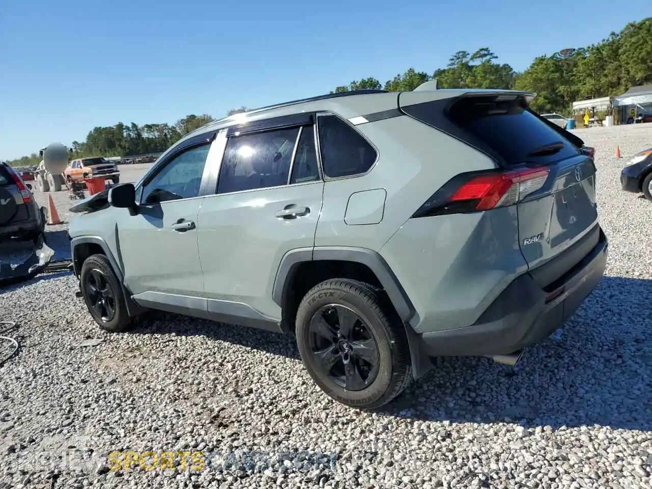 2 Photograph of a damaged car 2T3W1RFV2KC004288 TOYOTA RAV4 2019