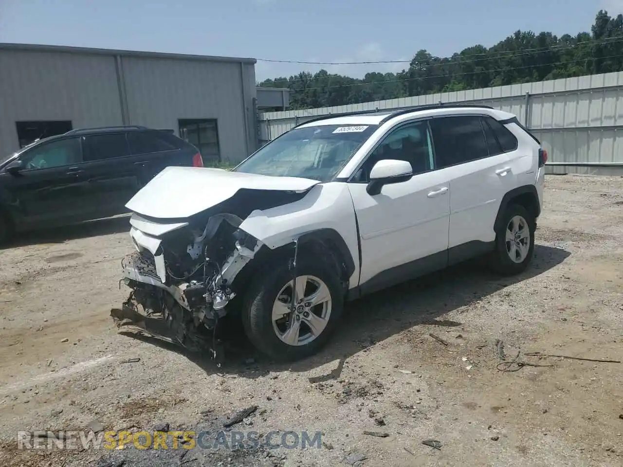 1 Photograph of a damaged car 2T3W1RFV2KC013394 TOYOTA RAV4 2019