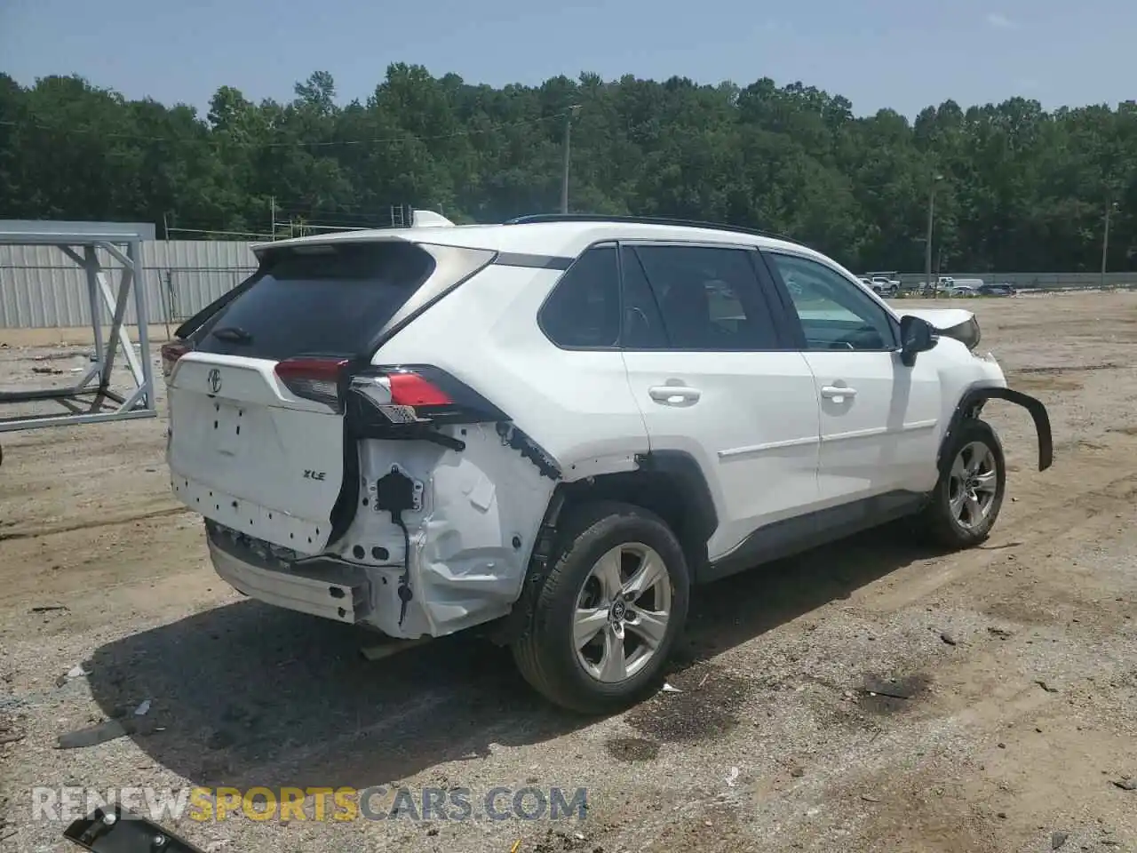 3 Photograph of a damaged car 2T3W1RFV2KC013394 TOYOTA RAV4 2019