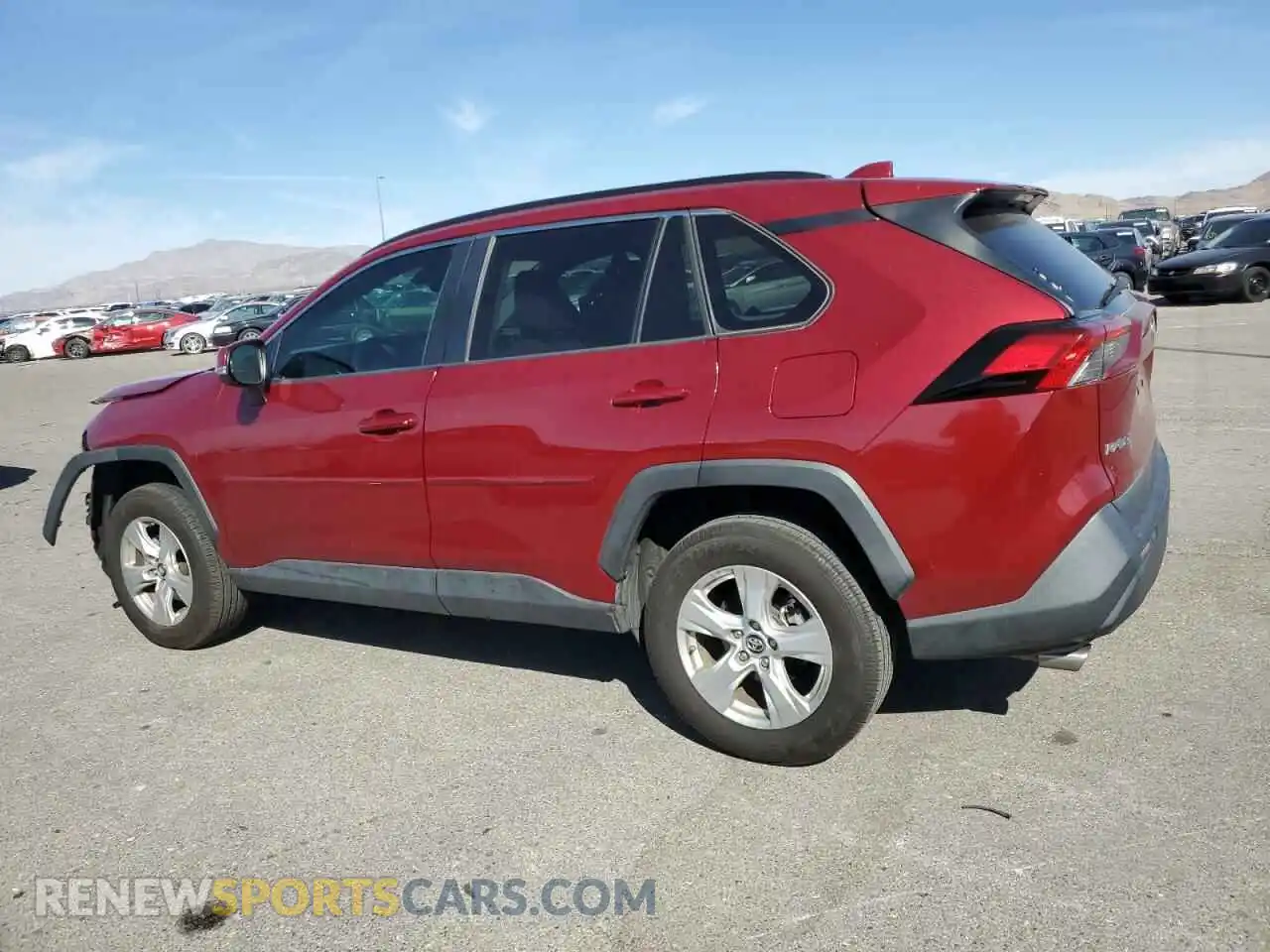 2 Photograph of a damaged car 2T3W1RFV2KC016862 TOYOTA RAV4 2019