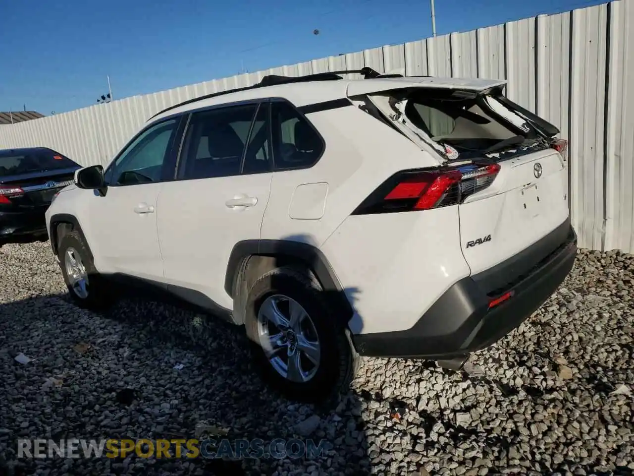 2 Photograph of a damaged car 2T3W1RFV2KW013071 TOYOTA RAV4 2019